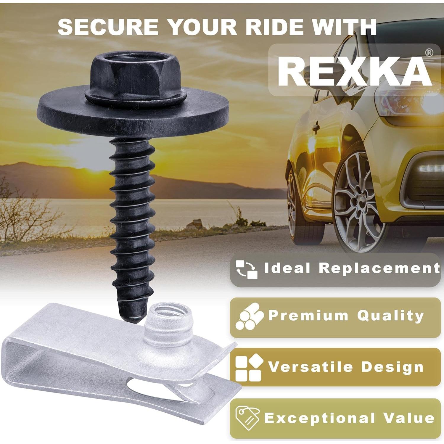 Kit de Tornillos y Tuercas para Guardabarros Yontao 10 Juegos