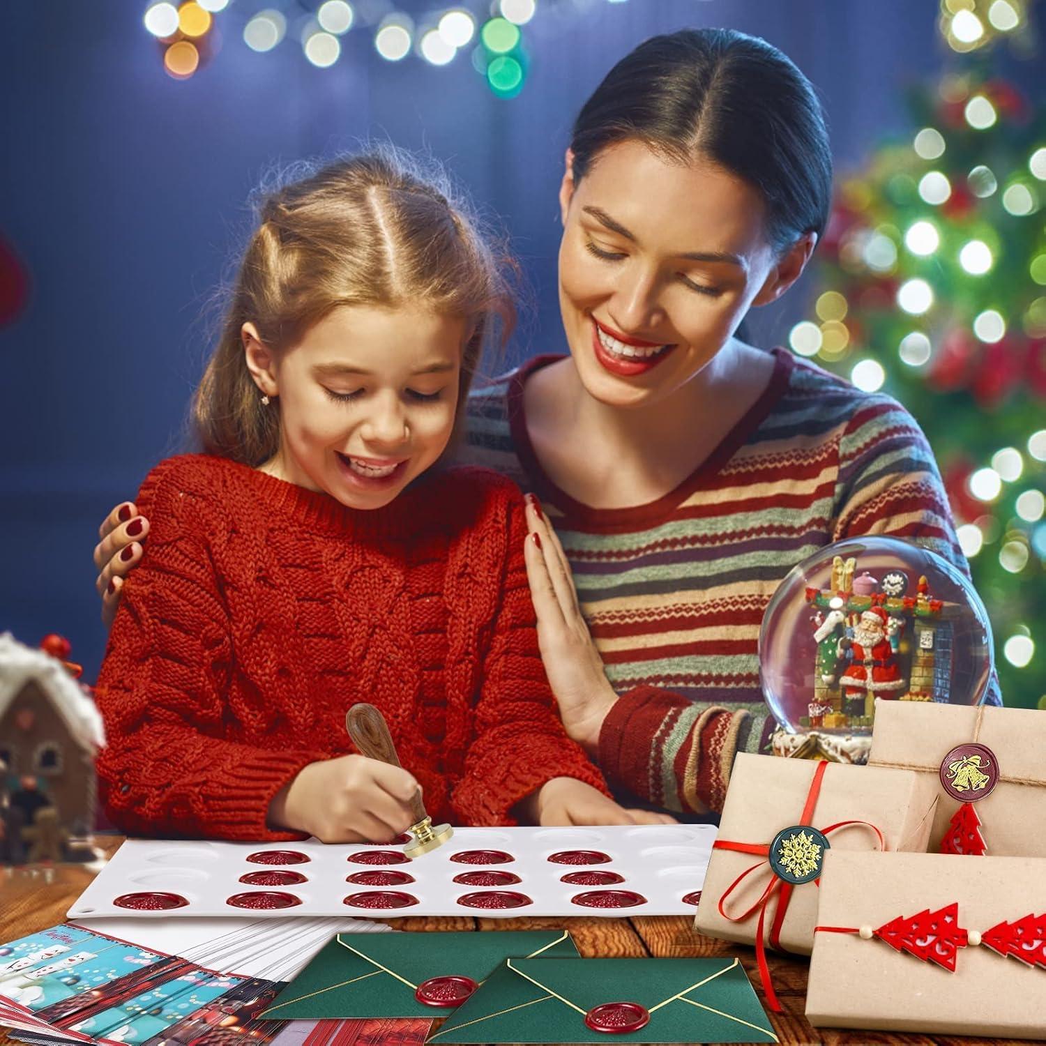 Alfombrilla de Silicona Palksky 24 Cavidades para Sellos de Cera