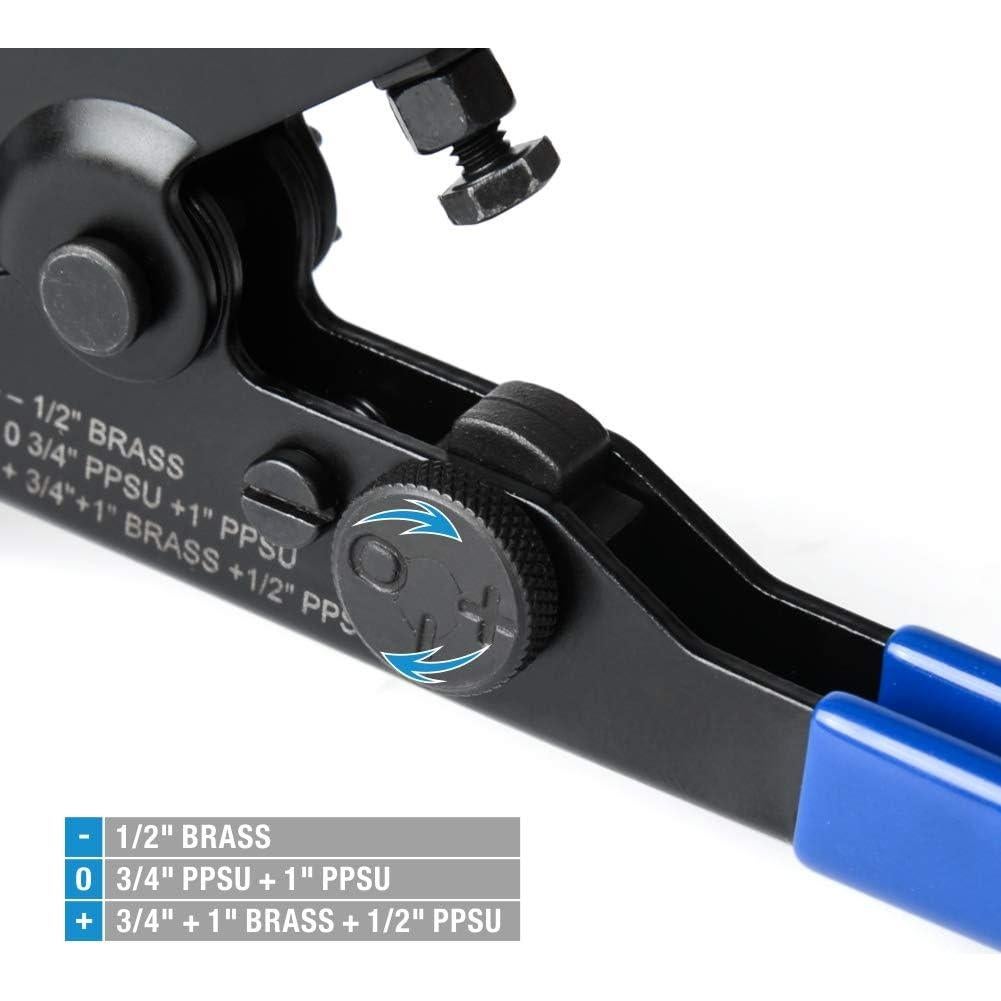 IWISS Herramienta Eliminación Anillos Crimpado PEX 1,27-2,54 cm