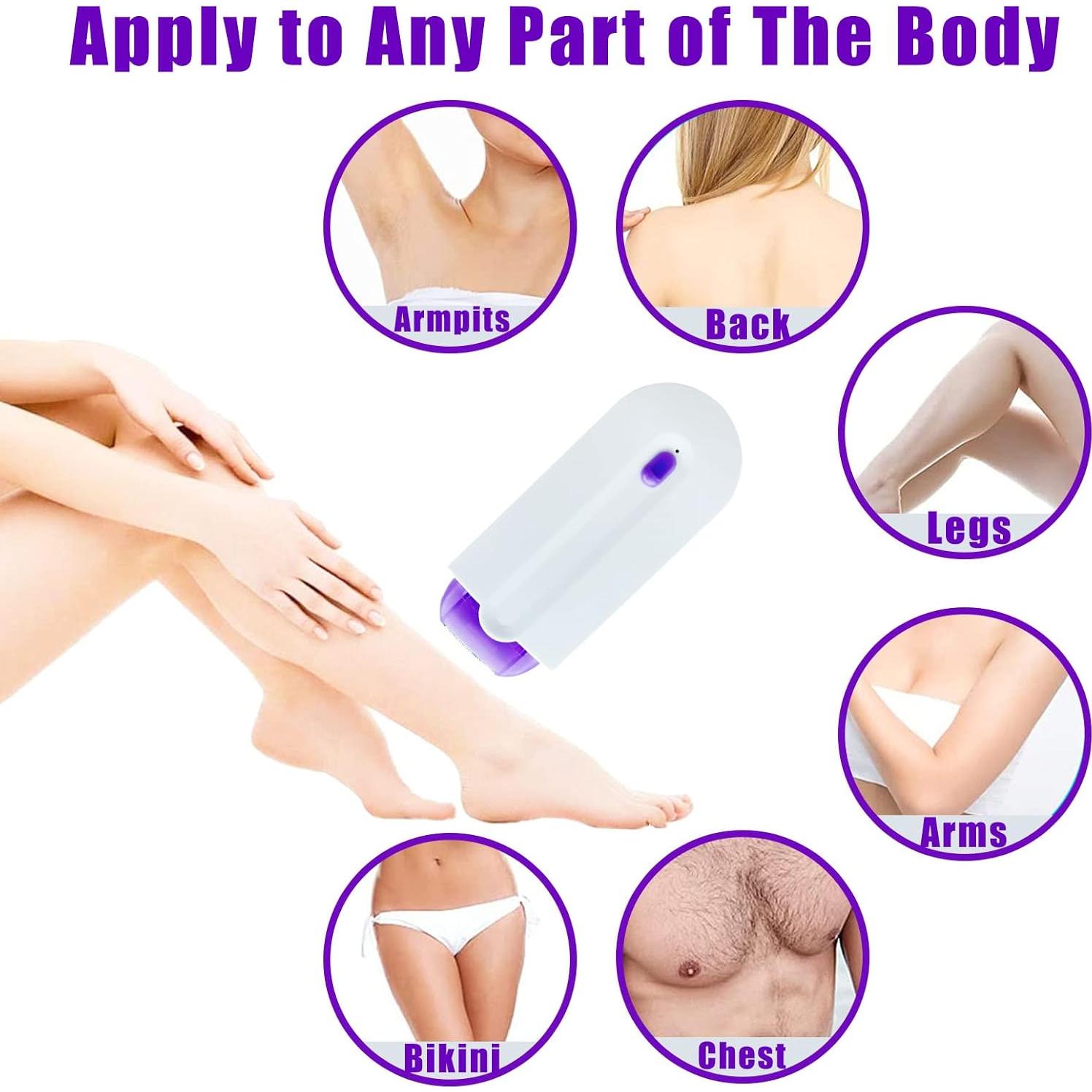 Borrador de Cabello Suave GNDROO CYH, Depiladora Portátil Indolora