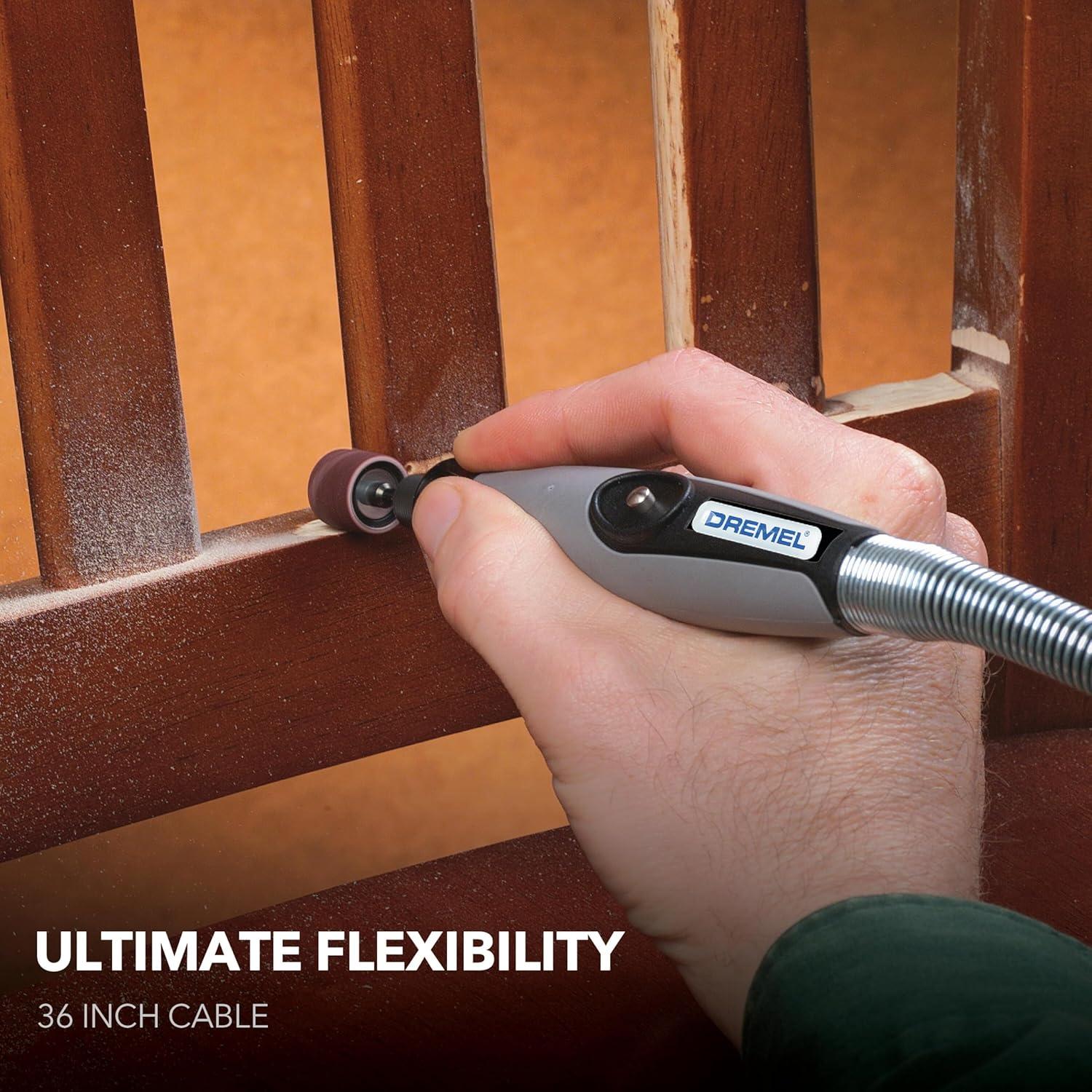 Eje Flexible Dremel 225 - Accesorio para Herramienta Rotativa