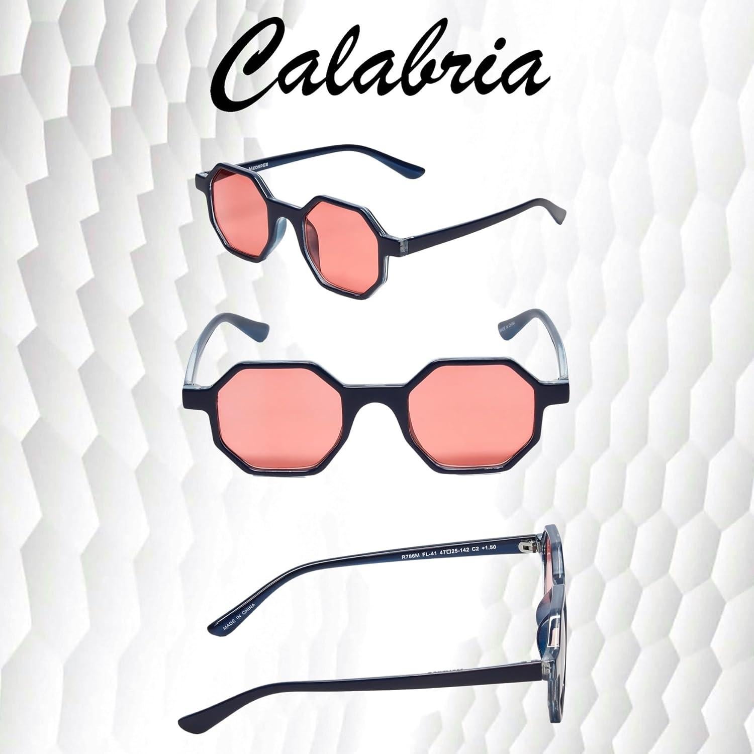 Gafas de Lectura Medspex FL-41 Tinte Rosa para Migrañas