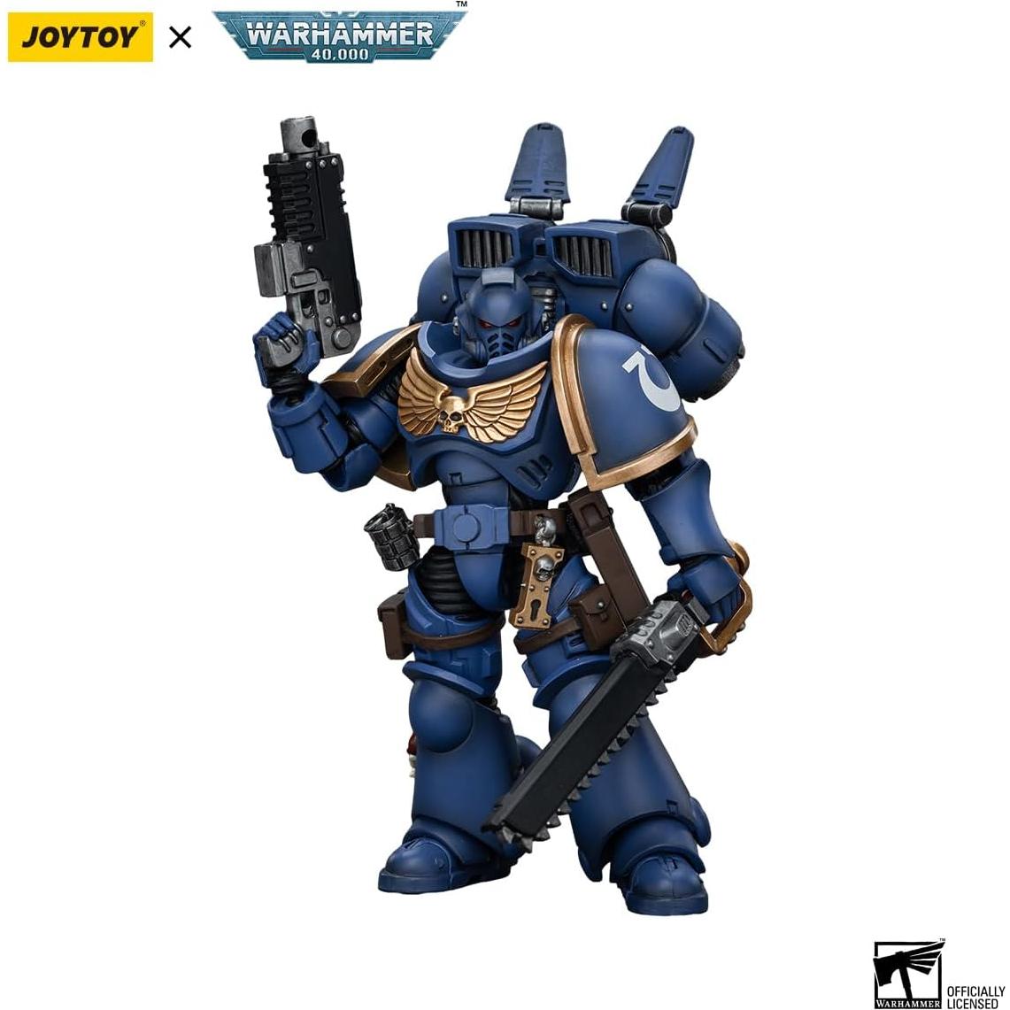Figura de Acción JoyToy Warhammer 40K Ultramarines 12.2 cm