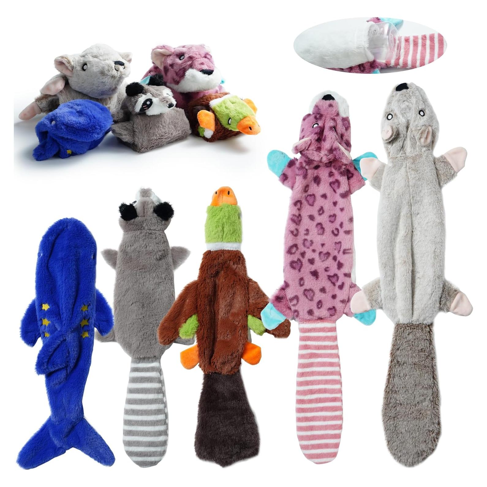 Juguetes para Perros Nocciola 2-en-1 Sin Relleno 5 Piezas