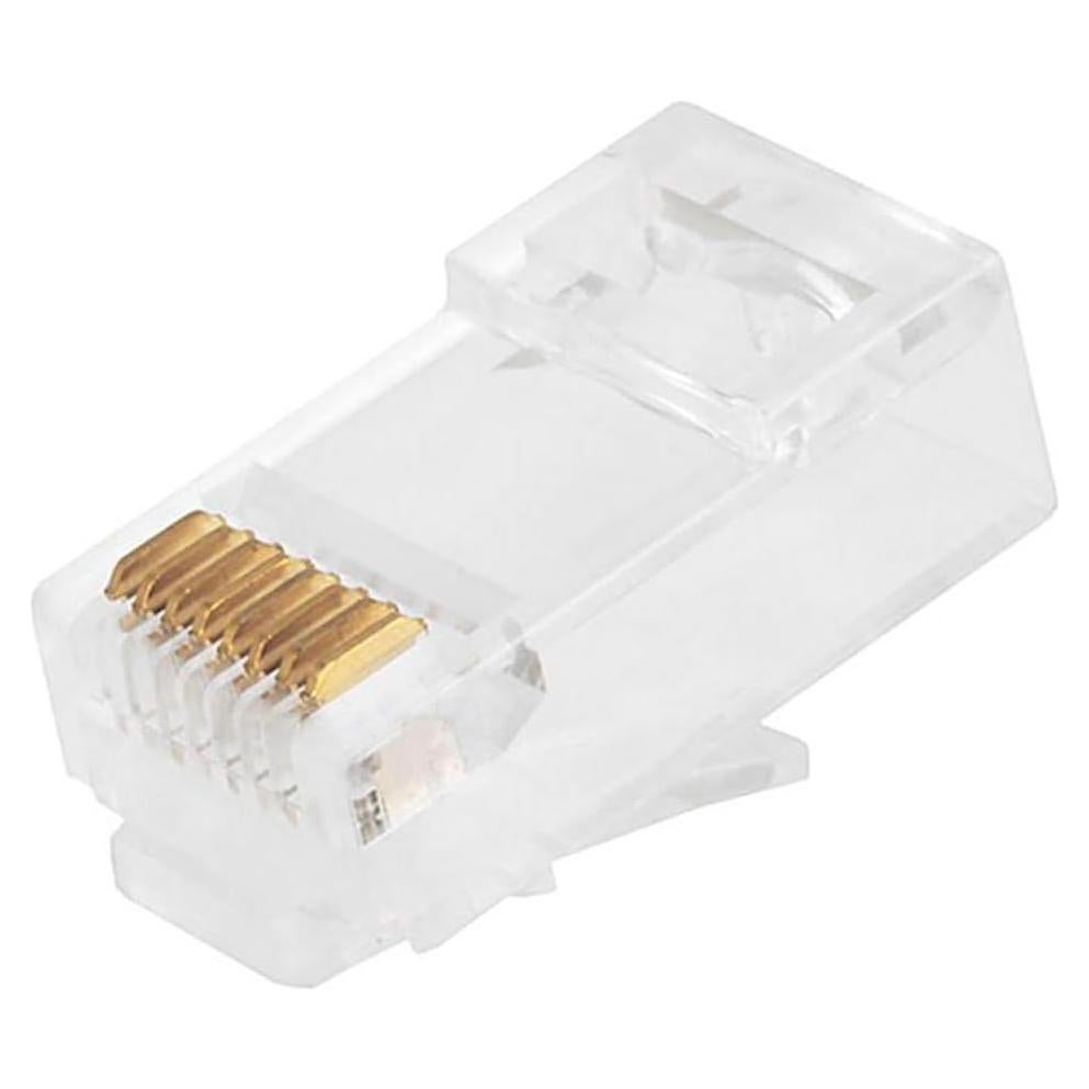Conectores RJ45 Cat6 Sólido Monoprice 100 Unidades