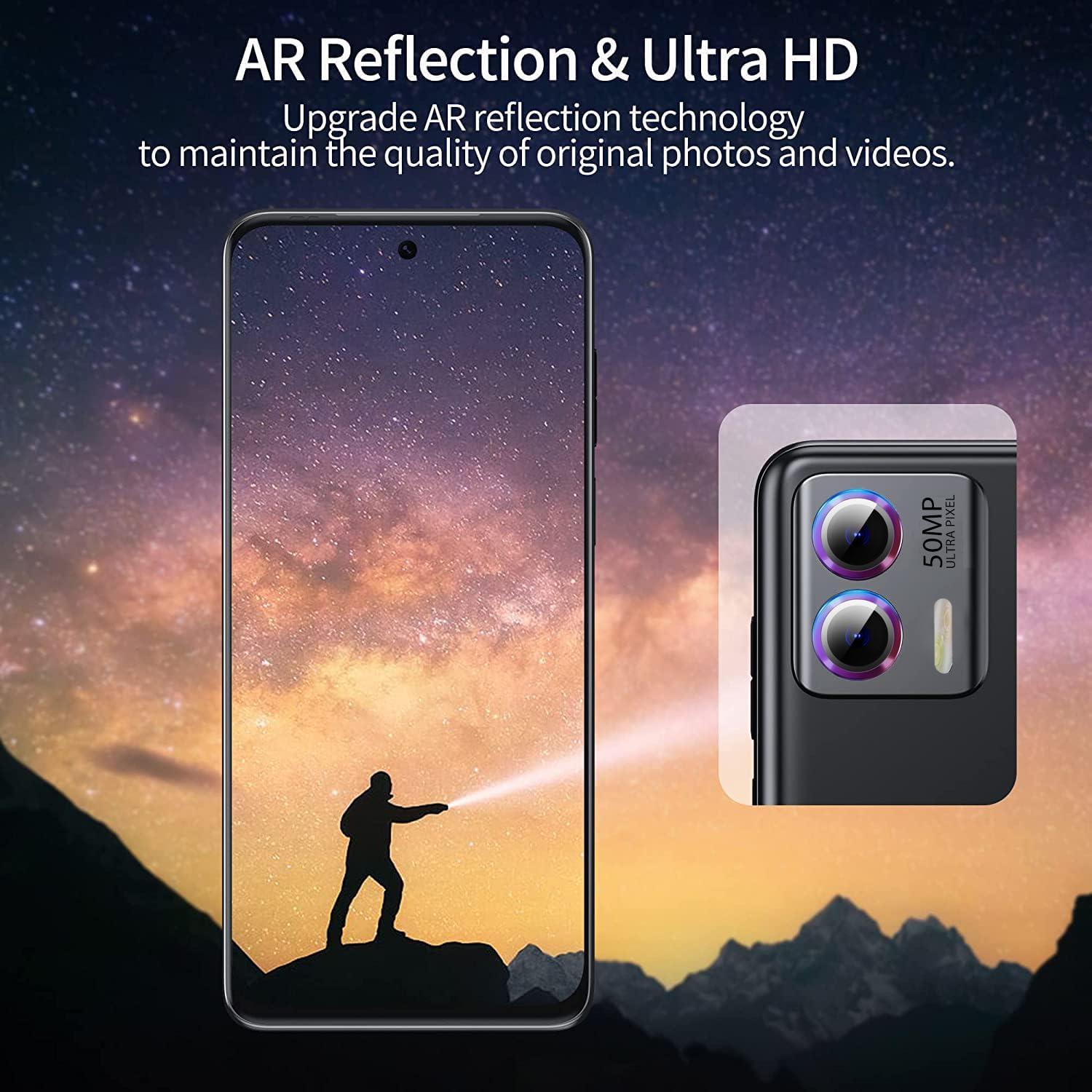 Set de 2 Protectores de Lente de Cámara para Moto G Stylus 5G 2025