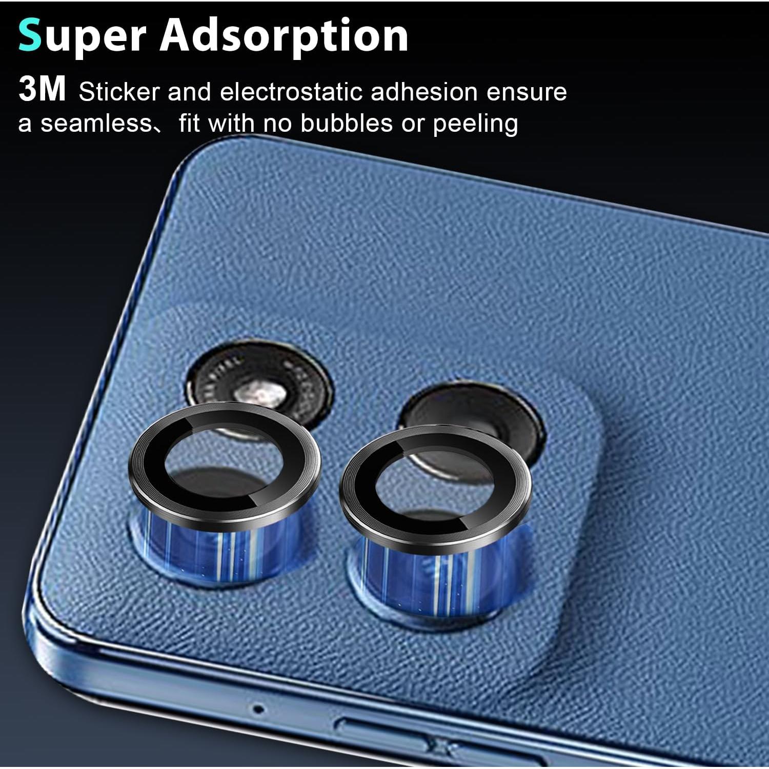 Set de 2 Protectores de Lente de Cámara para Moto G Stylus 5G 2025