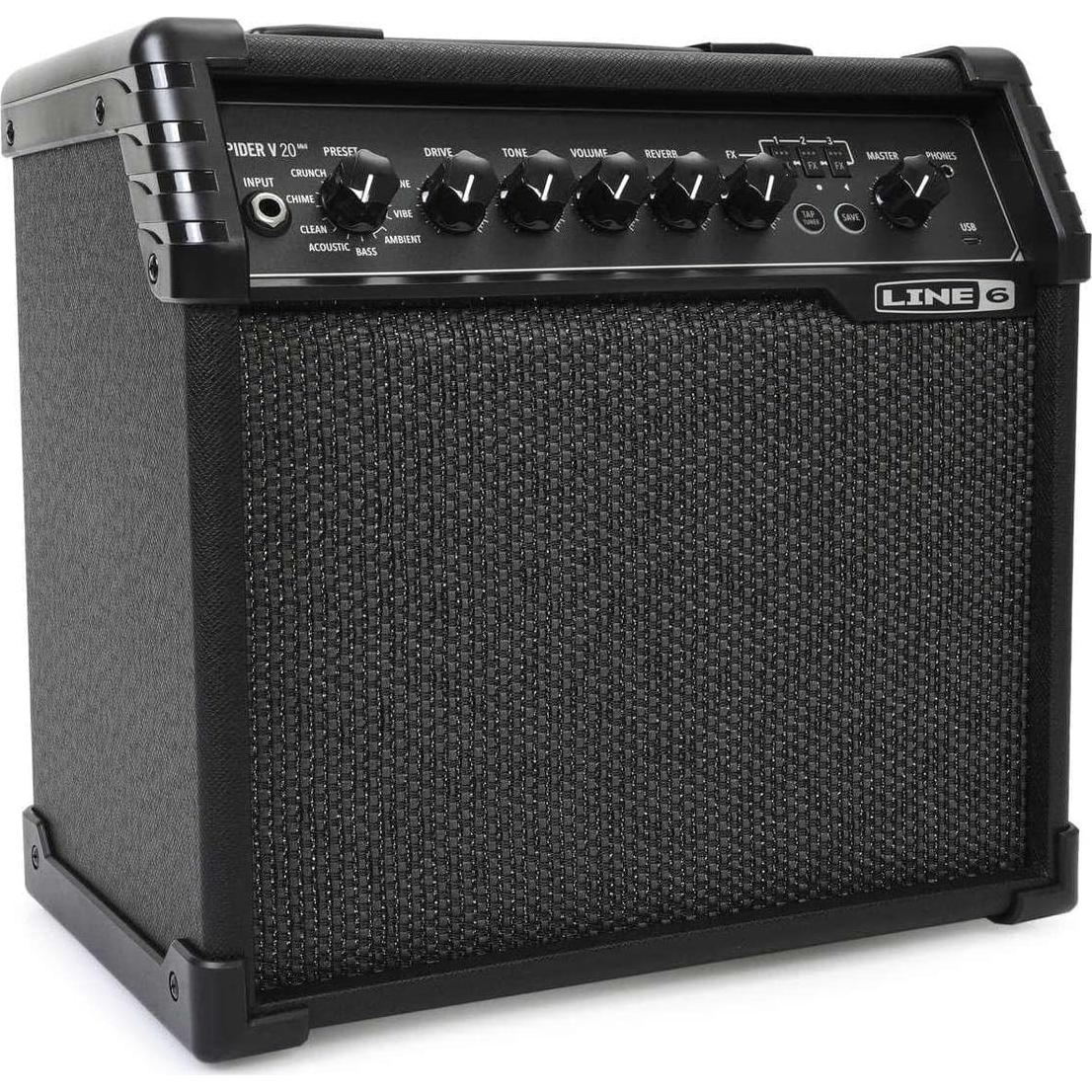 Amplificador Line 6 Spider V 20 MKII 20W Negro