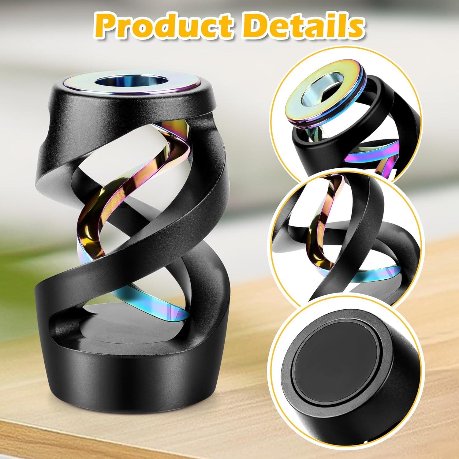 Juguete de escritorio cinético Anbo negro para fidget y estrés