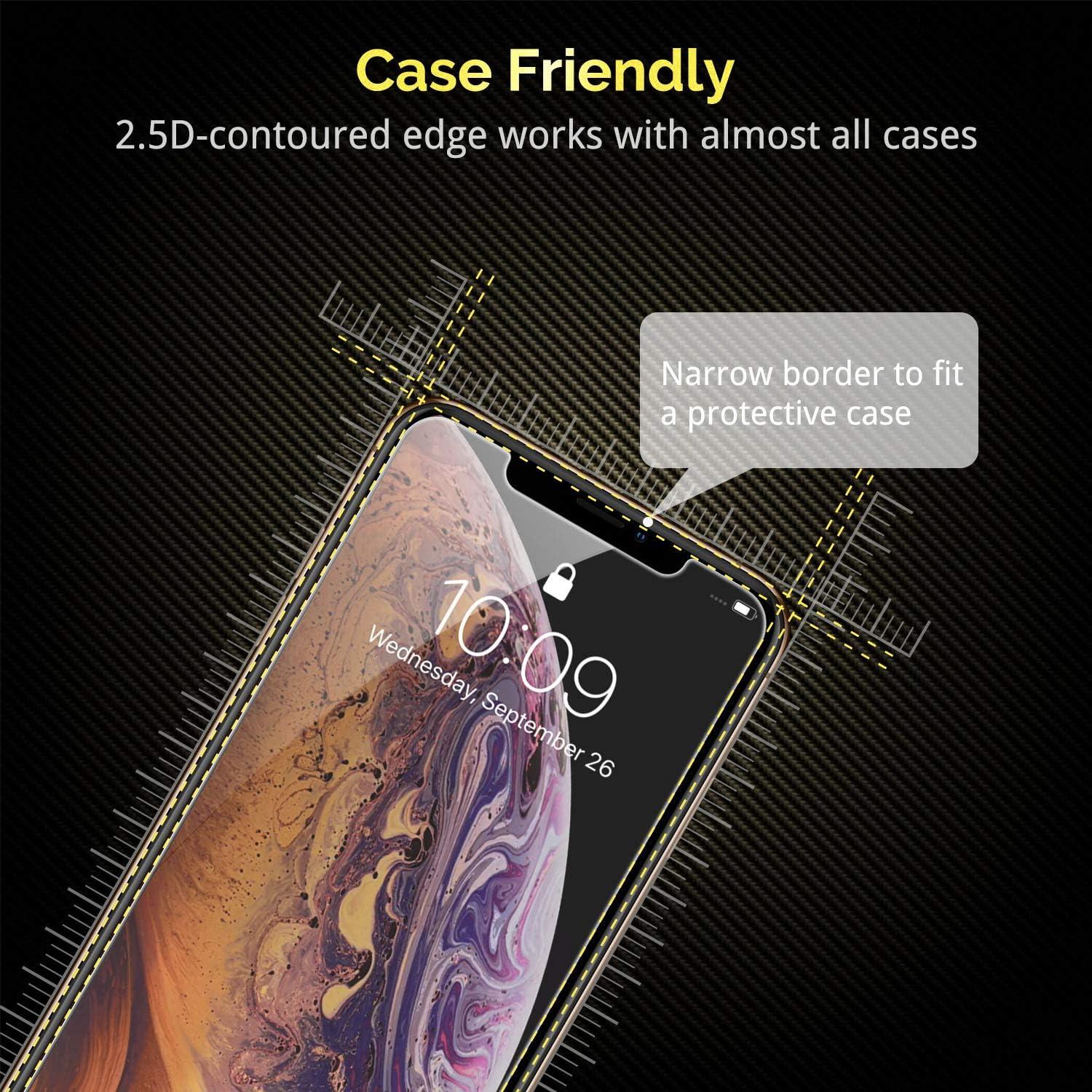 Protector de Pantalla Vidrio Templado UNBREAKcable 3-Pack iPhone 11 Pro/X/XS