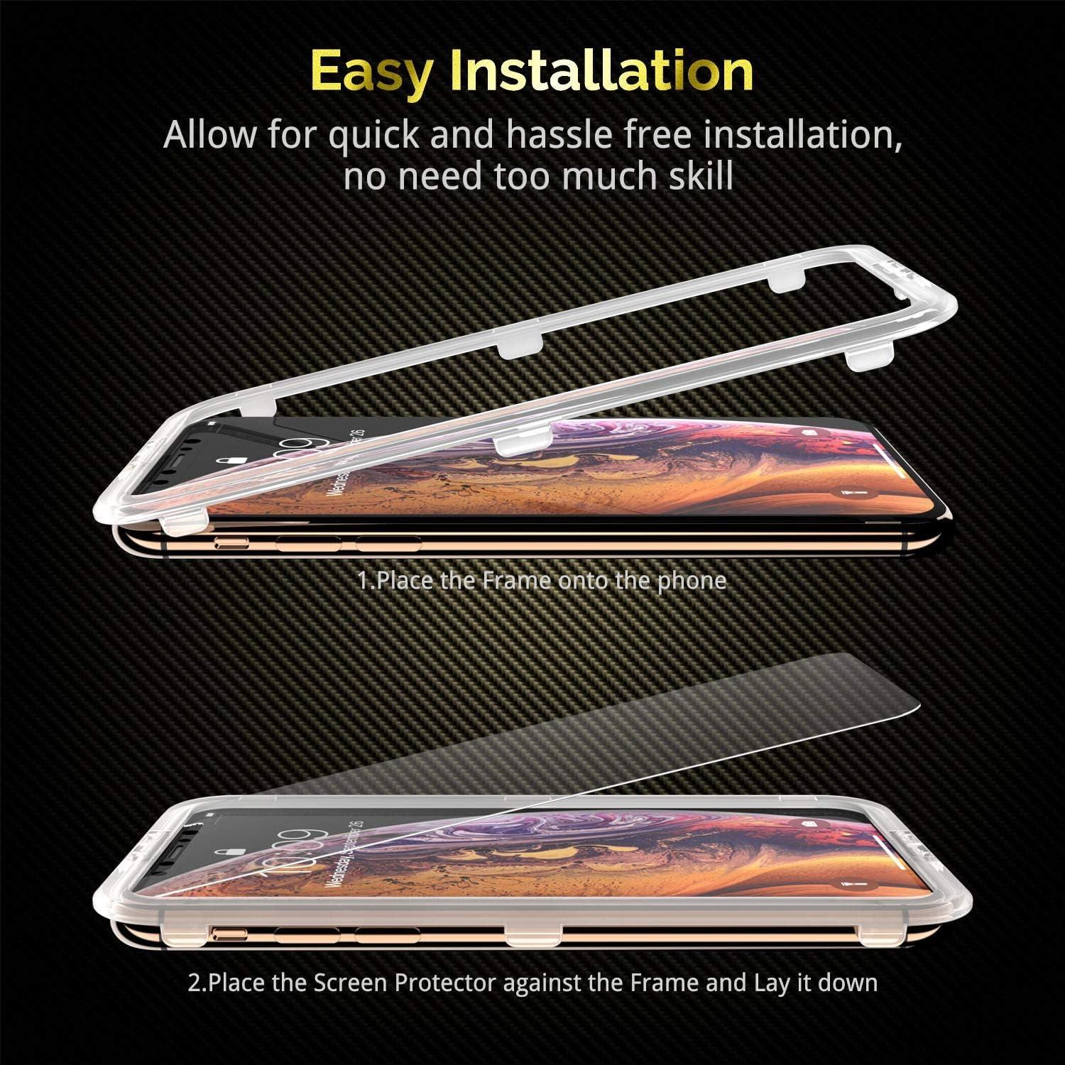 Protector de Pantalla Vidrio Templado UNBREAKcable 3-Pack iPhone 11 Pro/X/XS