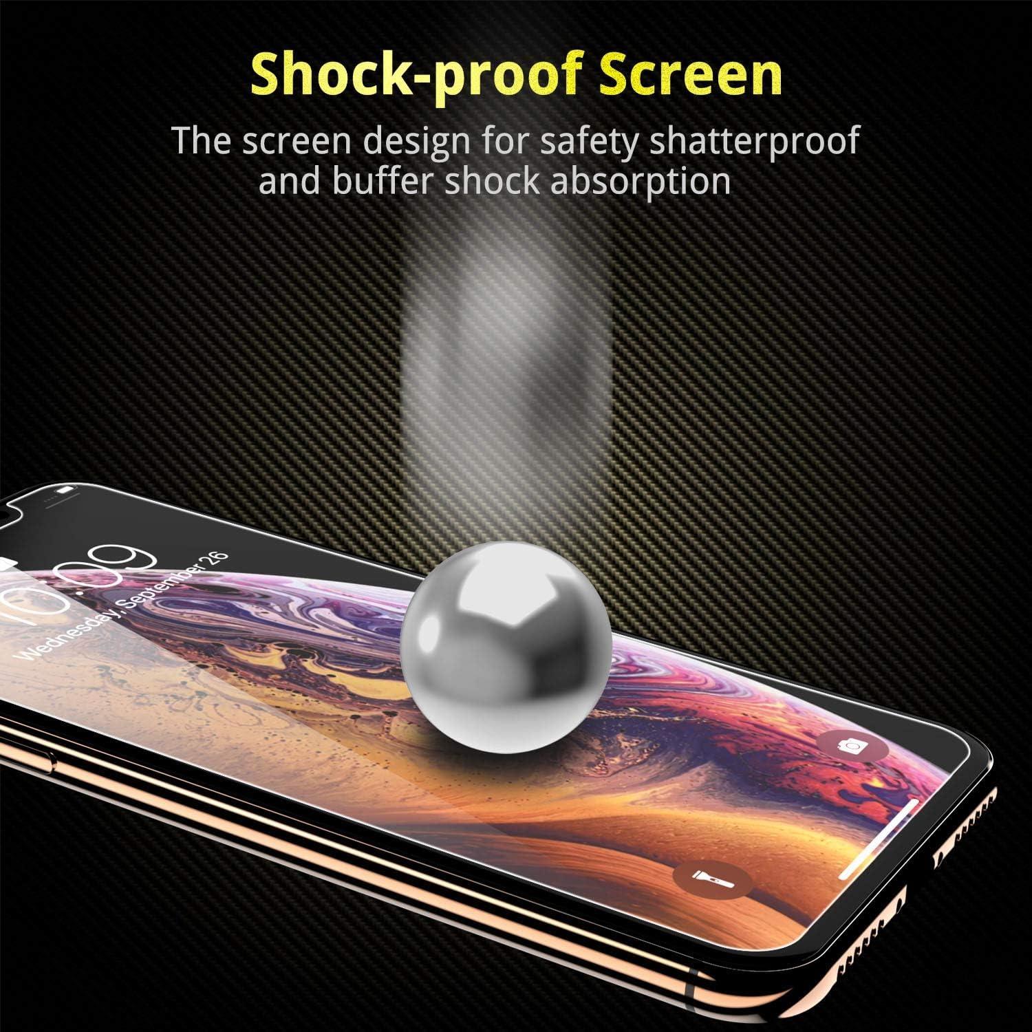 Protector de Pantalla Vidrio Templado UNBREAKcable 3-Pack iPhone 11 Pro/X/XS