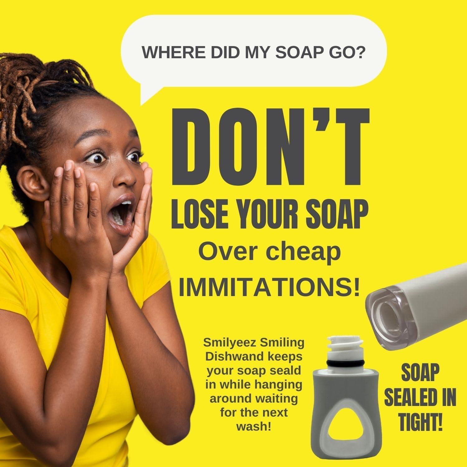 Mango Dispensador de Jabón Smilyeez para Esponjas Scrub Daddy