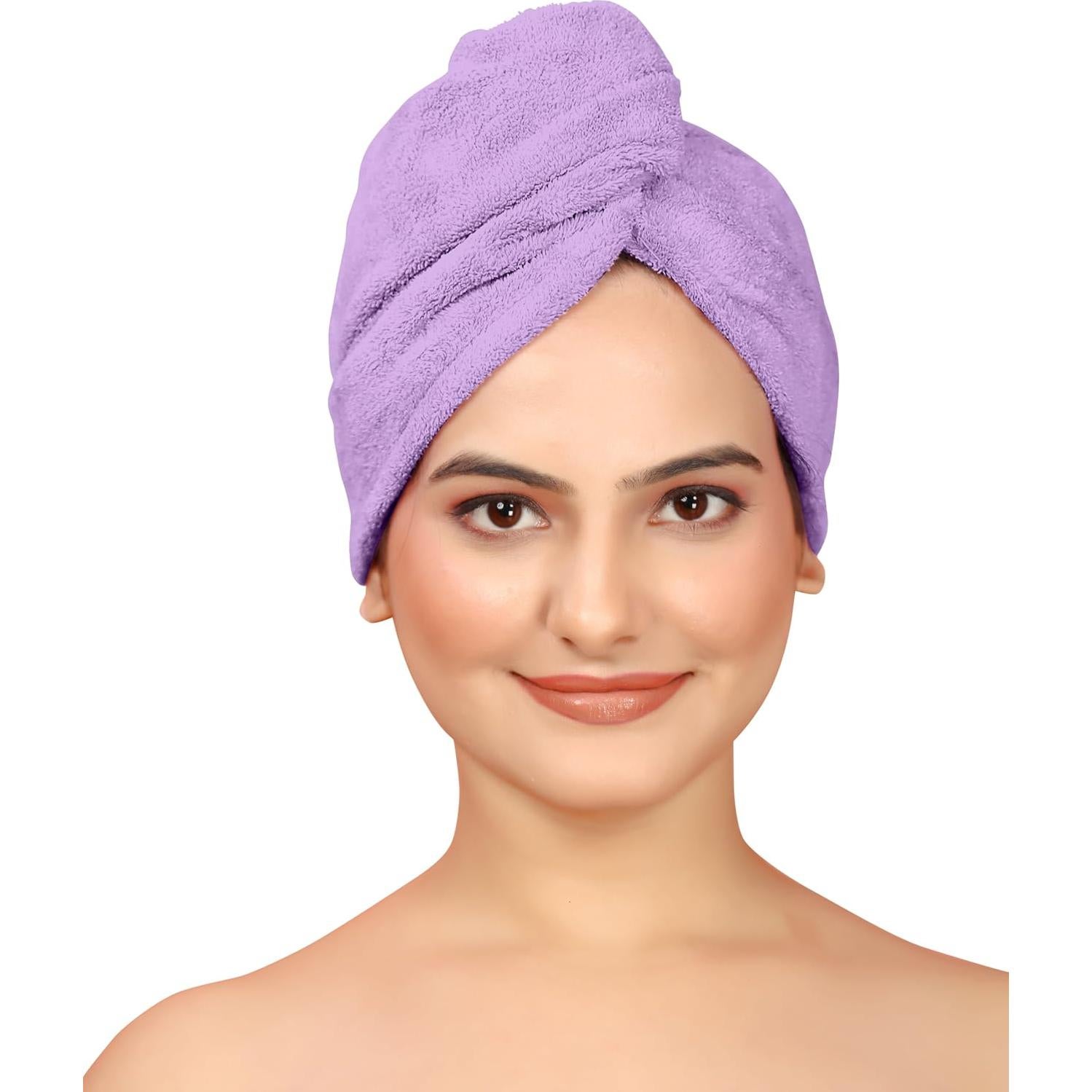 Toalla de Microfibra para el Cabello Kipzy - 3 Unidades, Suave y Absorbente