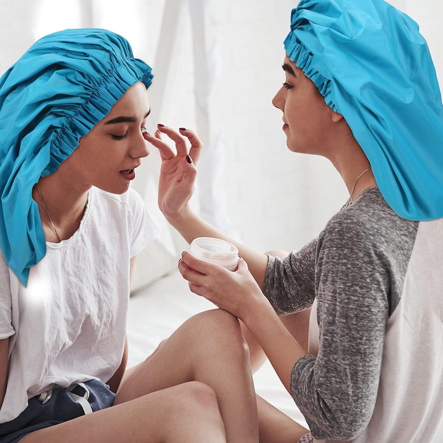 Gorras de Ducha Jumbo Bencailor Impermeables para Cabello Largo