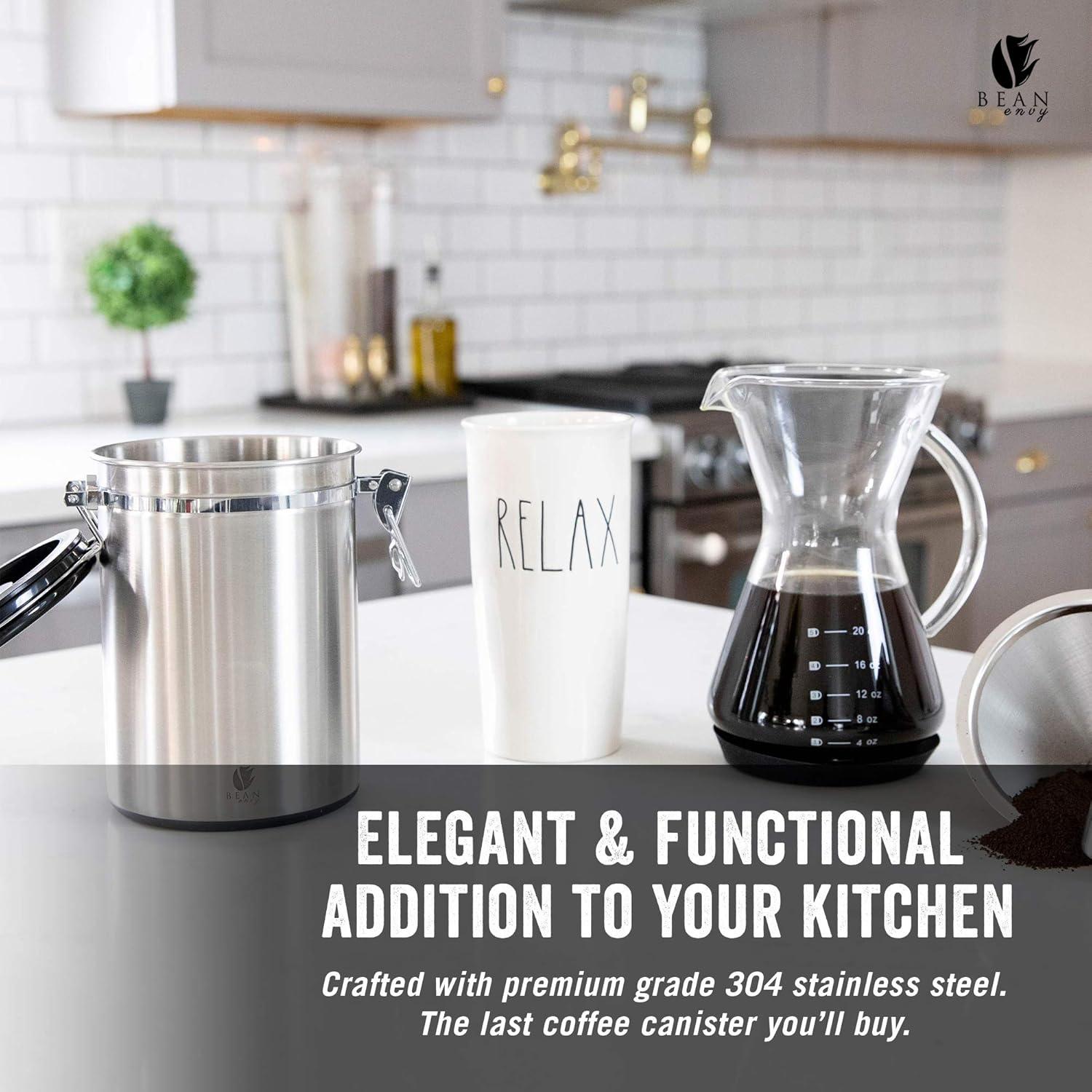 Contenedor de Café Bean Envy 0.64 L con Cucharón y Válvula