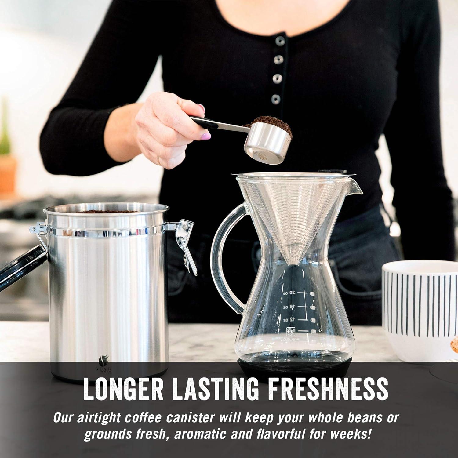 Contenedor de Café Bean Envy 0.64 L con Cucharón y Válvula