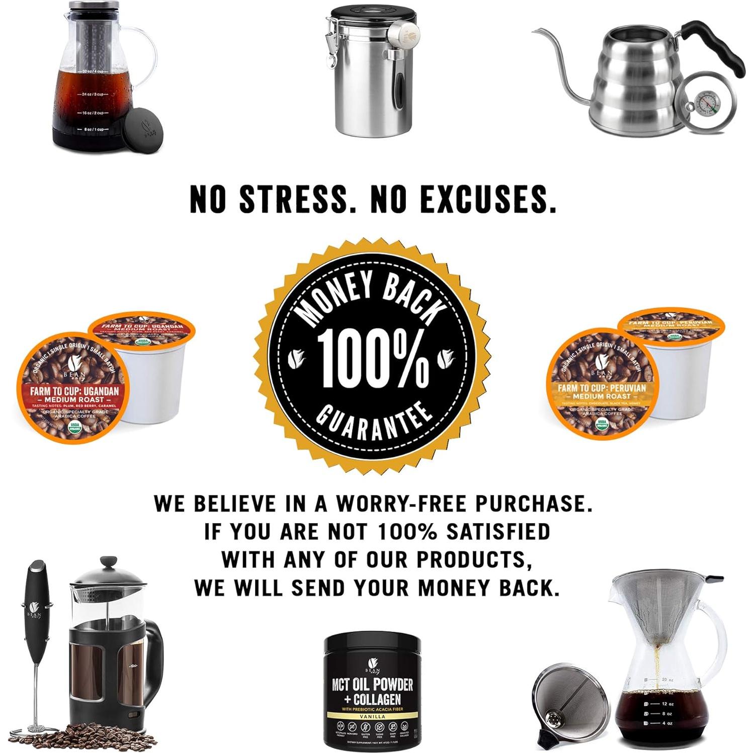 Contenedor de Café Bean Envy 0.64 L con Cucharón y Válvula