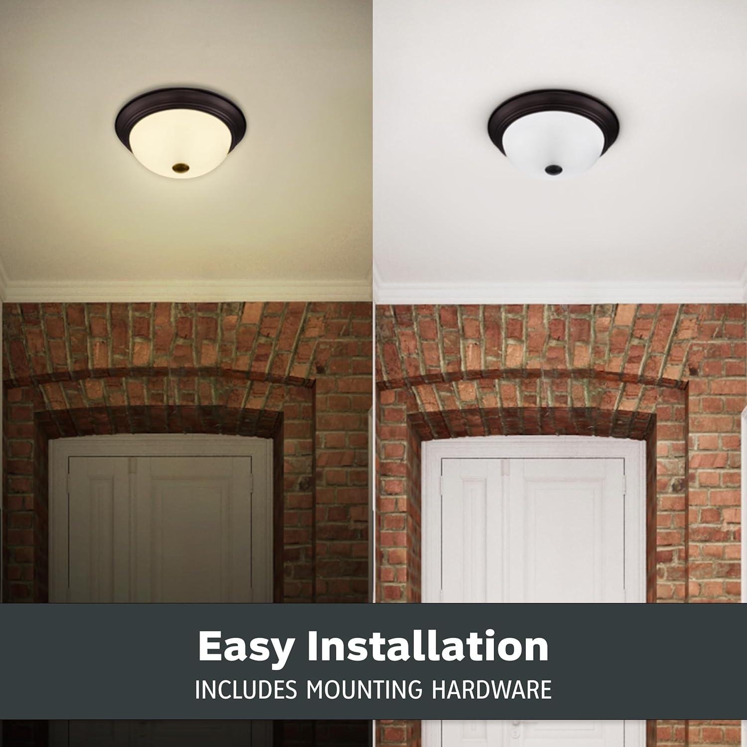 Luz de Techo Designers Fountain Reedley 2 Luces 28.58 cm Bronce