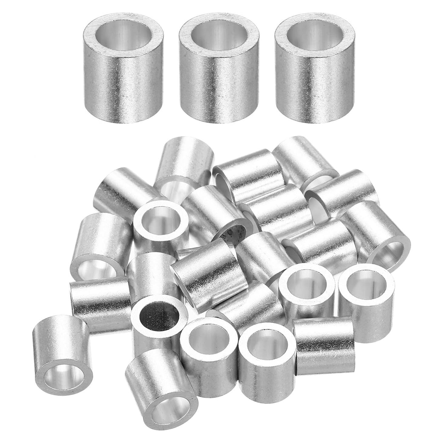 Manga de Crimpado de Aluminio MECCANIXITY 5mm - Paquete de 25