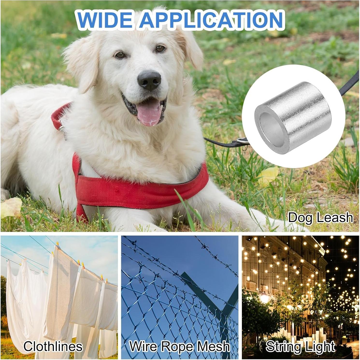 Manga de Crimpado de Aluminio MECCANIXITY 5mm - Paquete de 25