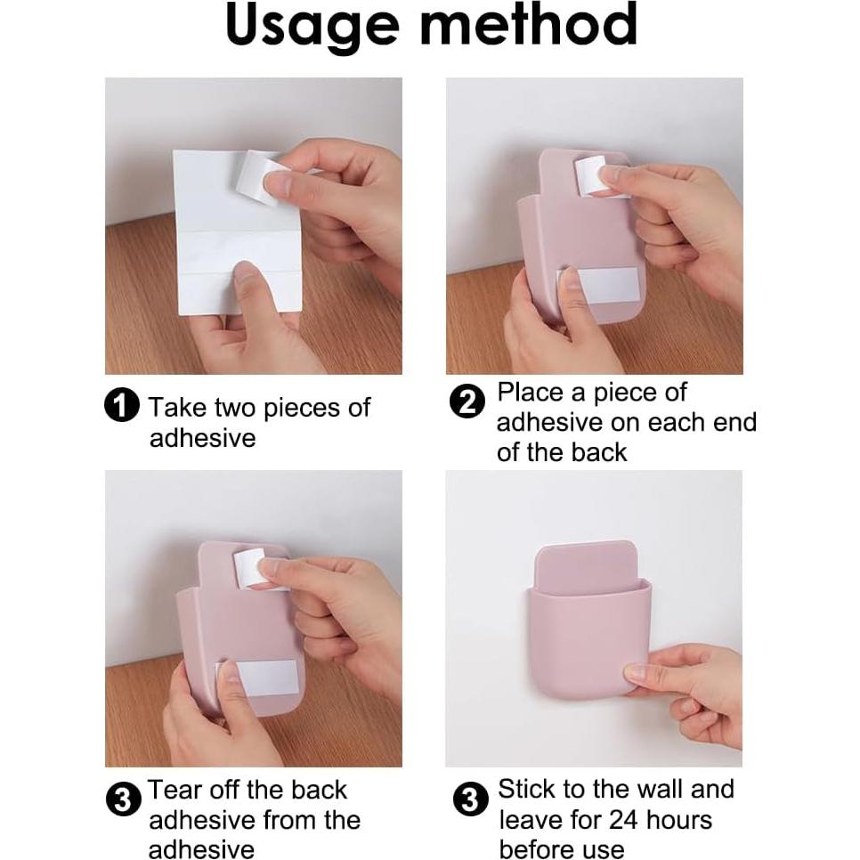 Soporte de Control Remoto Montado en la Pared AKOAK Rosa