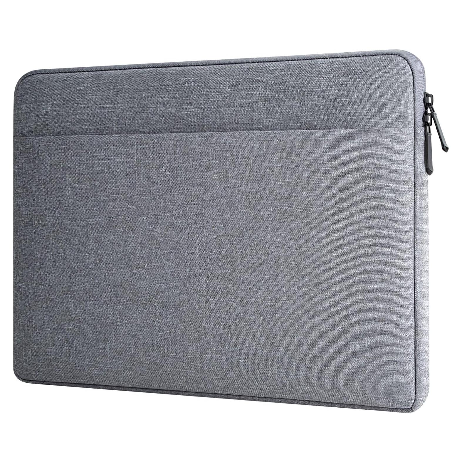 Funda Acolchada para Laptop HEDUGO 33-36 cm Gris con Bolsillo
