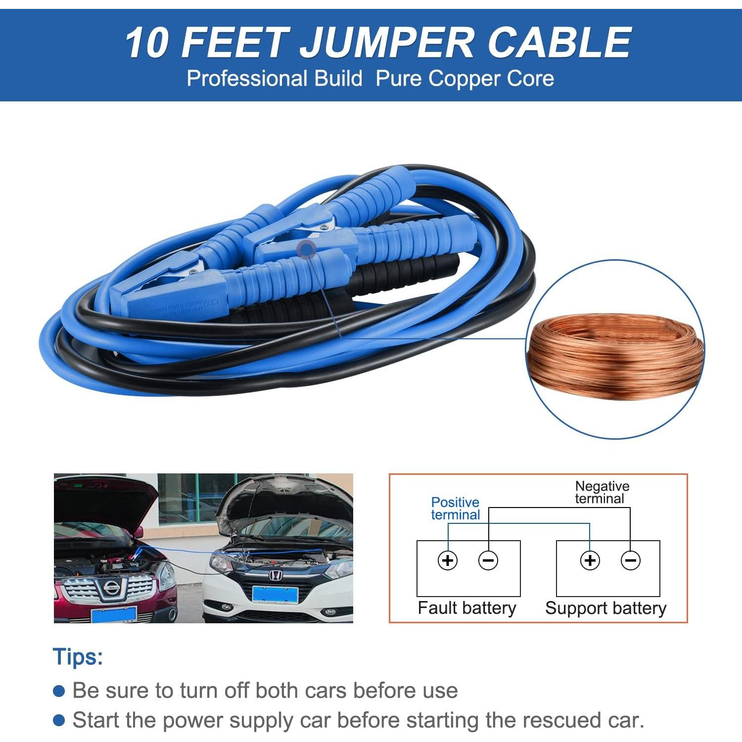 Kit de Emergencia para Automóviles Thinkwork Azul 10 Pies