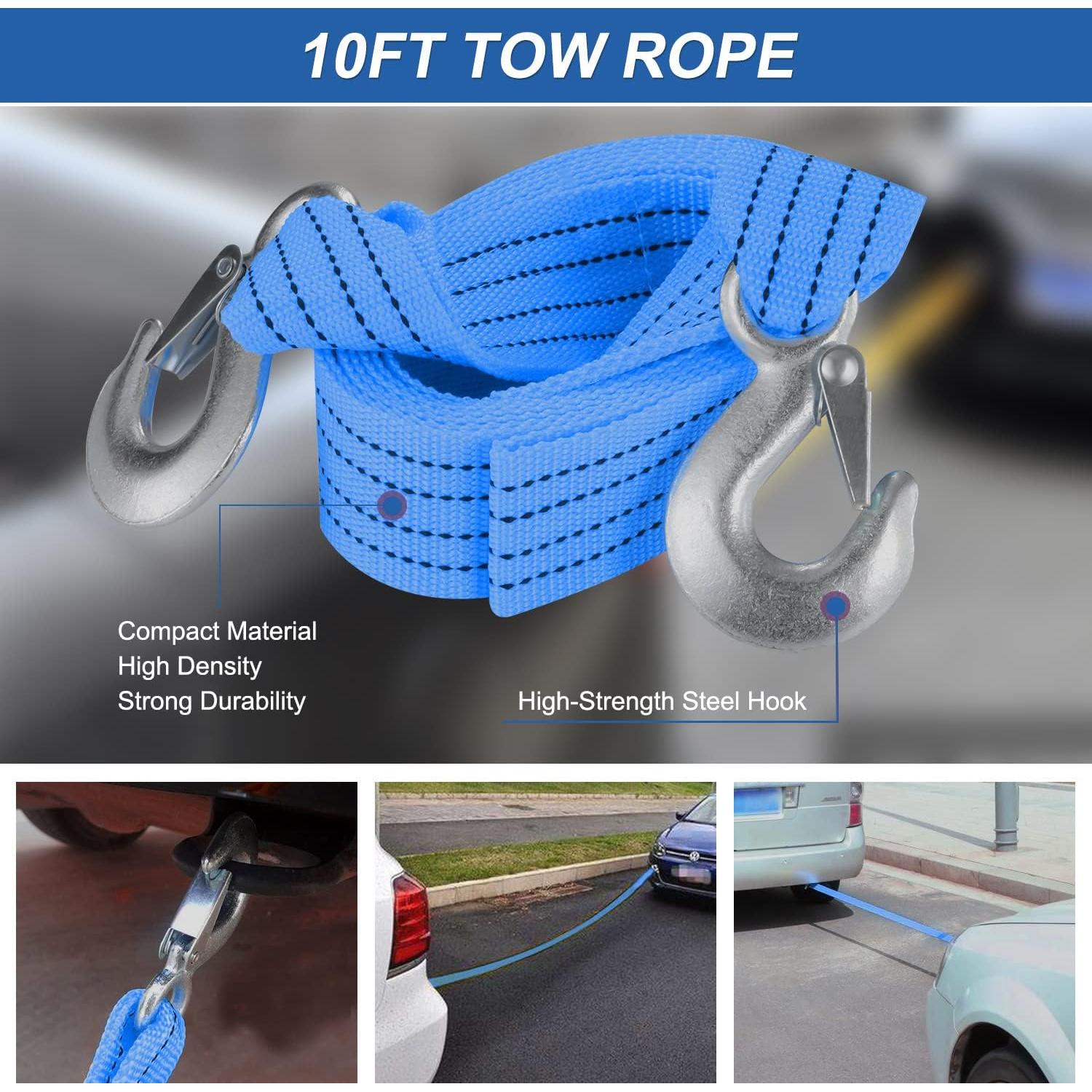 Kit de Emergencia para Automóviles Thinkwork Azul 10 Pies