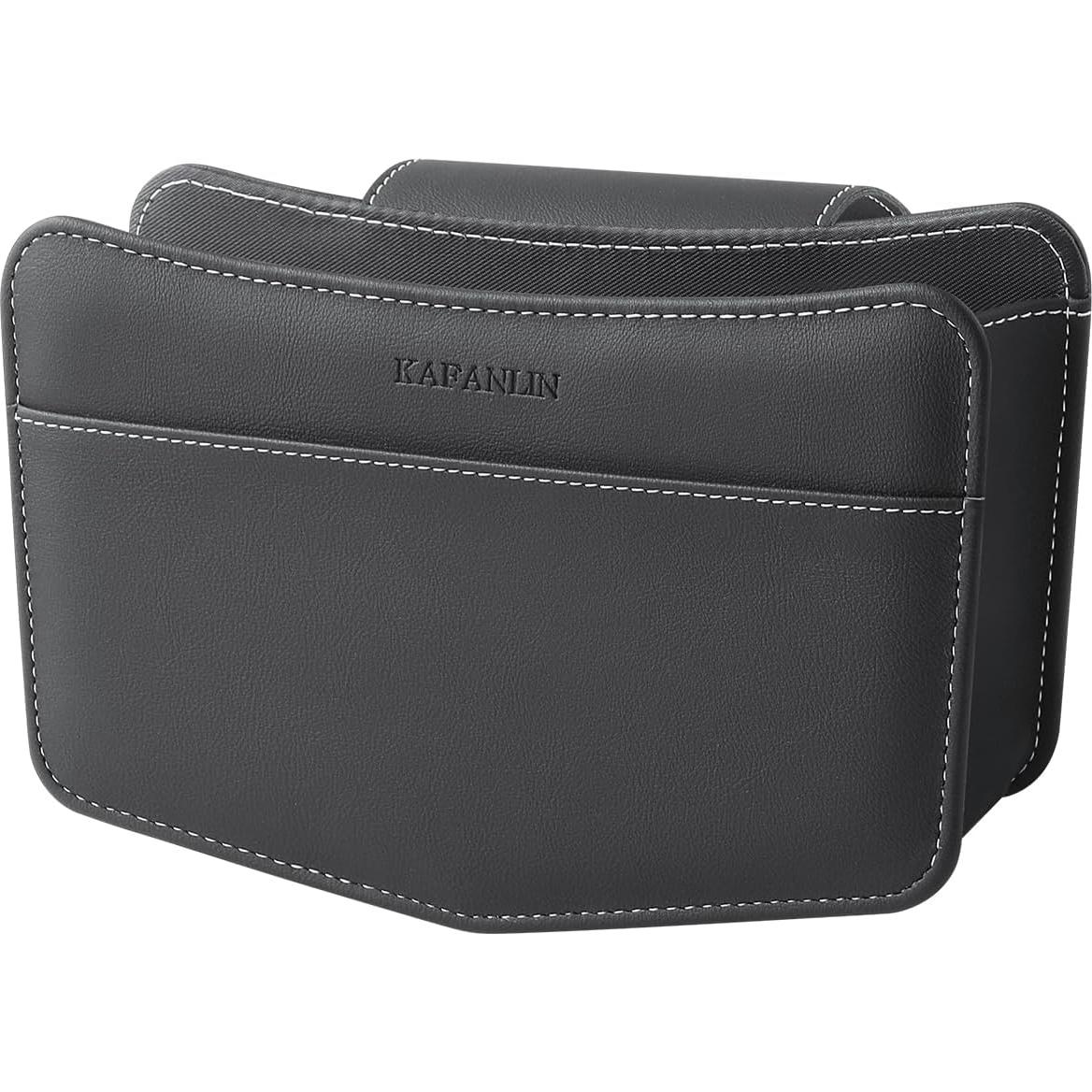 Cubo de Basura KAFANLIN Pequeño Negro 800ml Colgante Auto