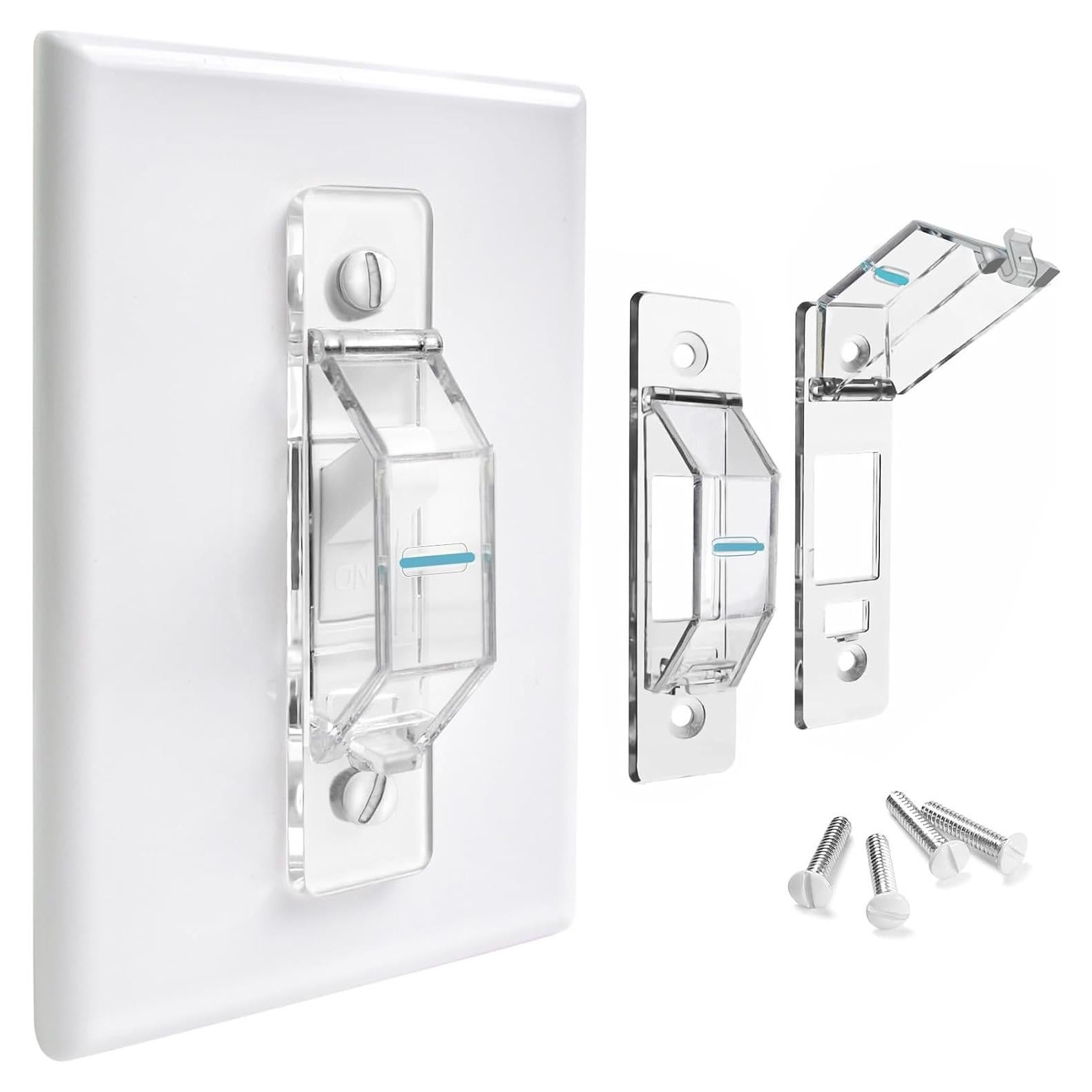 Protector de Interruptor de Luz Gebena 2 Piezas Transparente