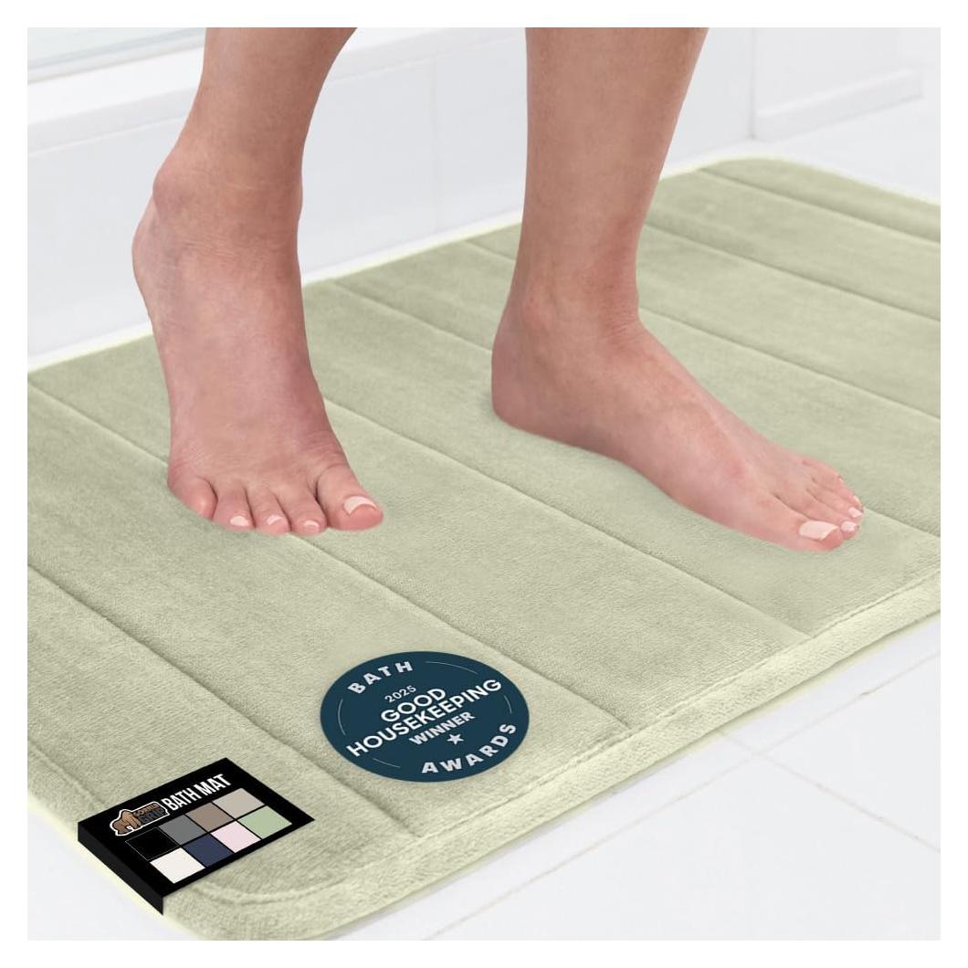 Mat de Baño GORILLA GRIP Espuma de Memoria 61x43 cm Antideslizante