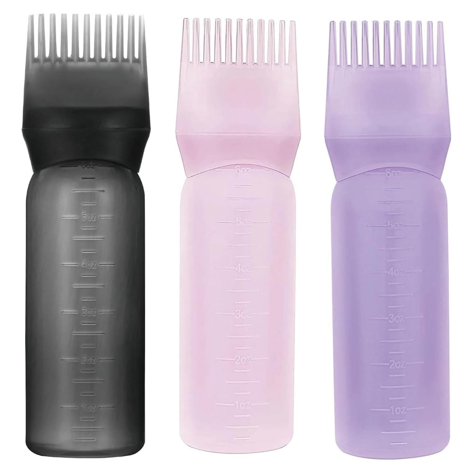 Botellas Aplicadoras de Peine Raíz Yebeauty - 3 Unidades 177ml