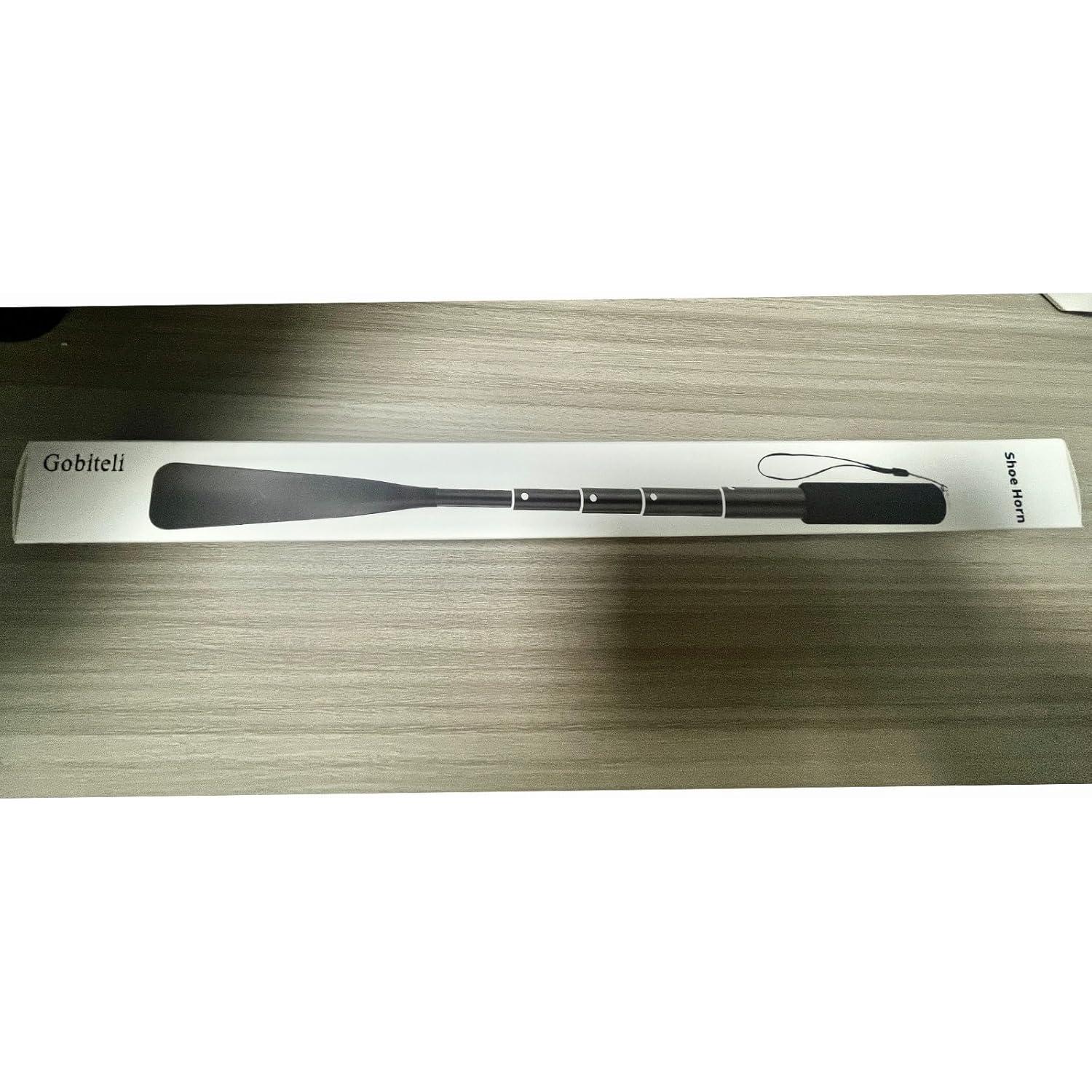 Calzador Retráctil de Aluminio con Mango Largo 94 cm