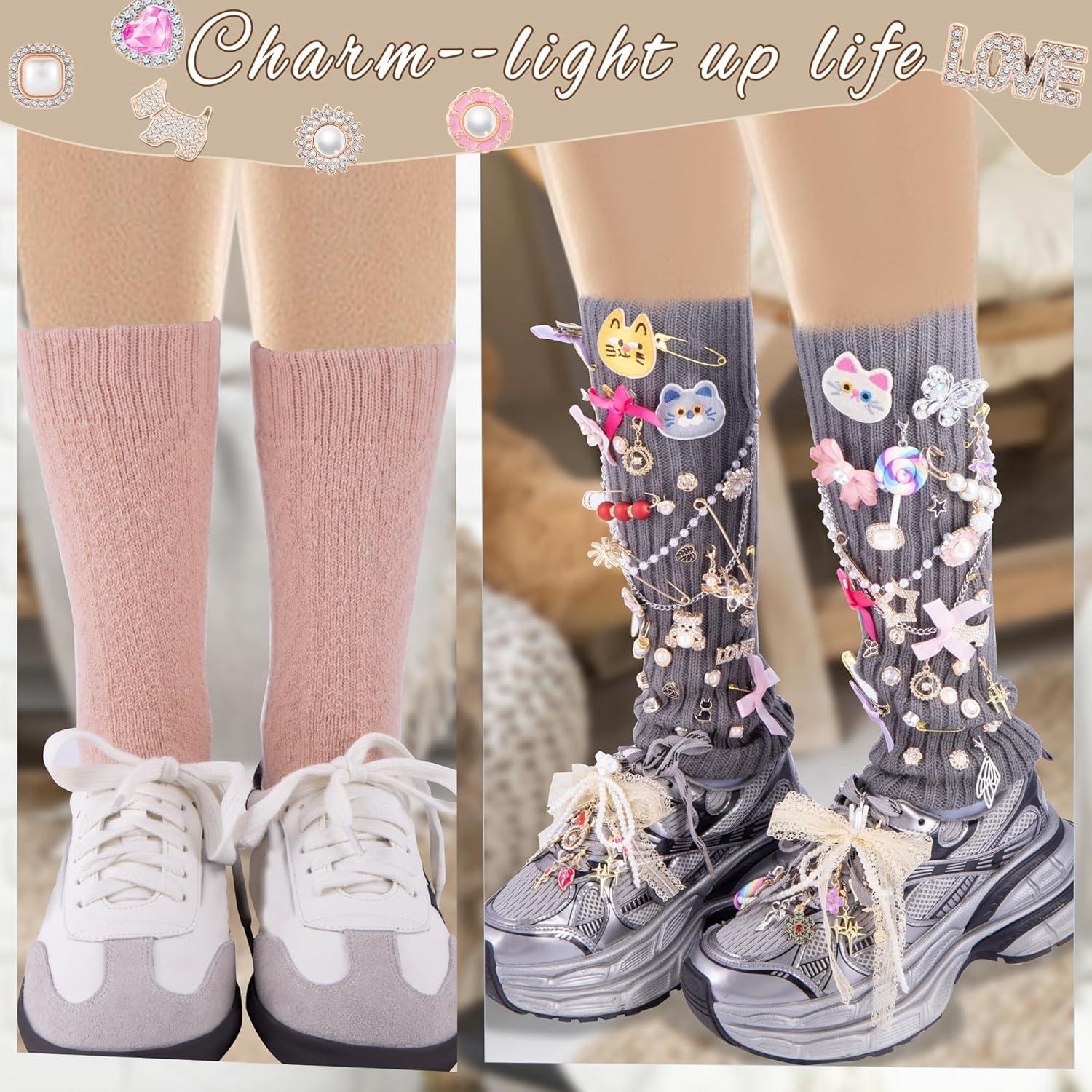 Kit de Encantos para Zapatillas HUISUYTON 104 Pcs Accesorios