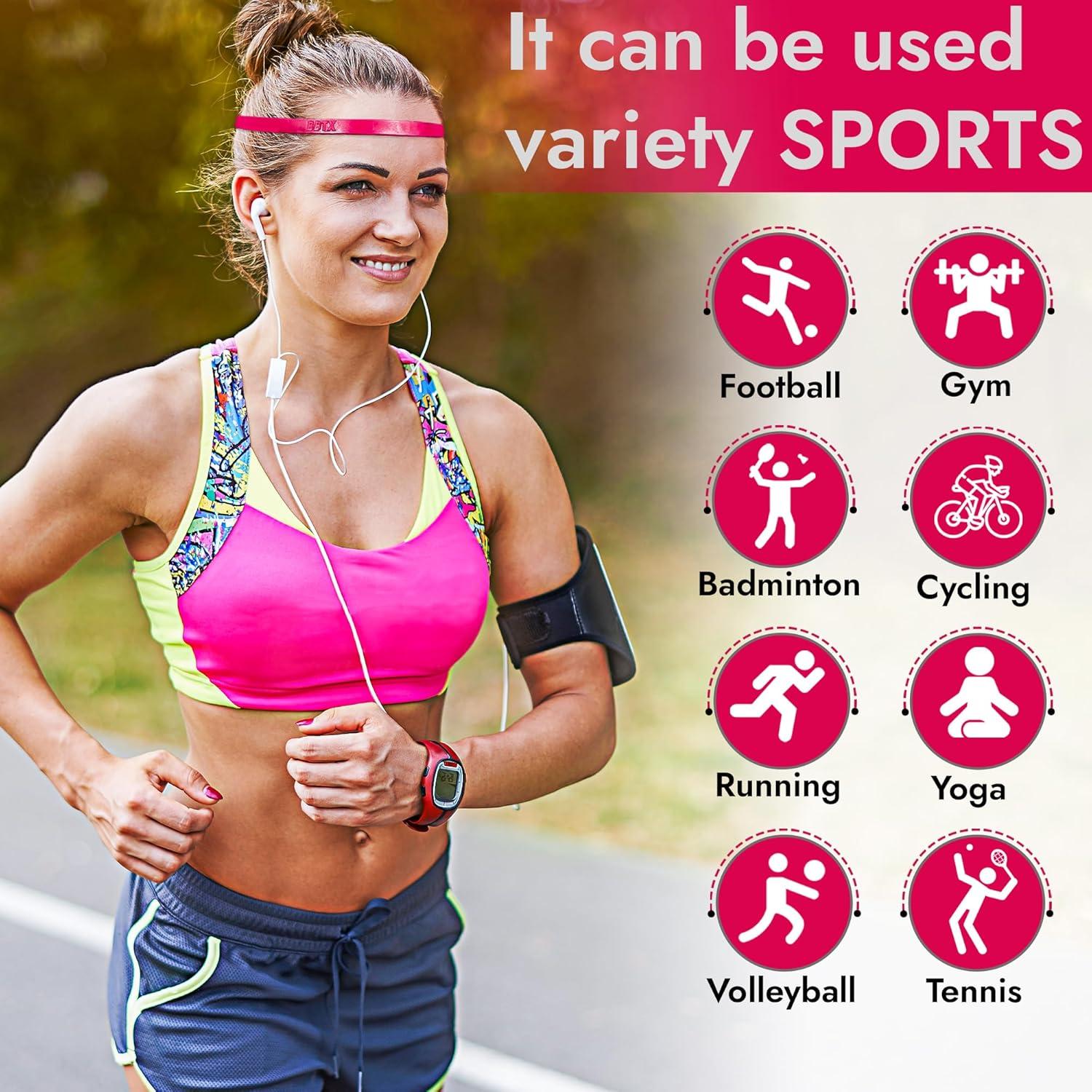 Banda para la cabeza BBTX antideslizante y anti sudor unisex