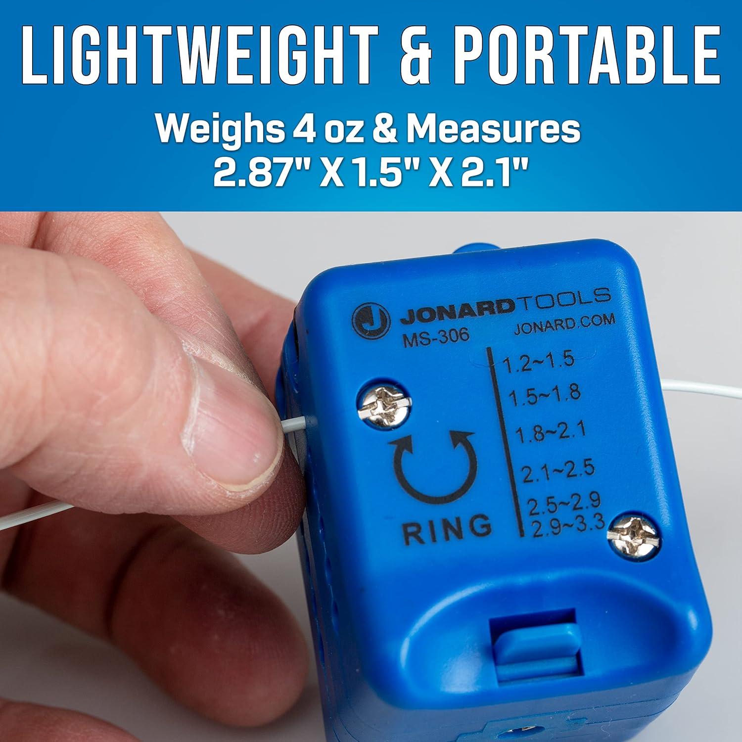 Herramienta de Corte y Anillo Jonard MS-306 1.2-3.3 mm