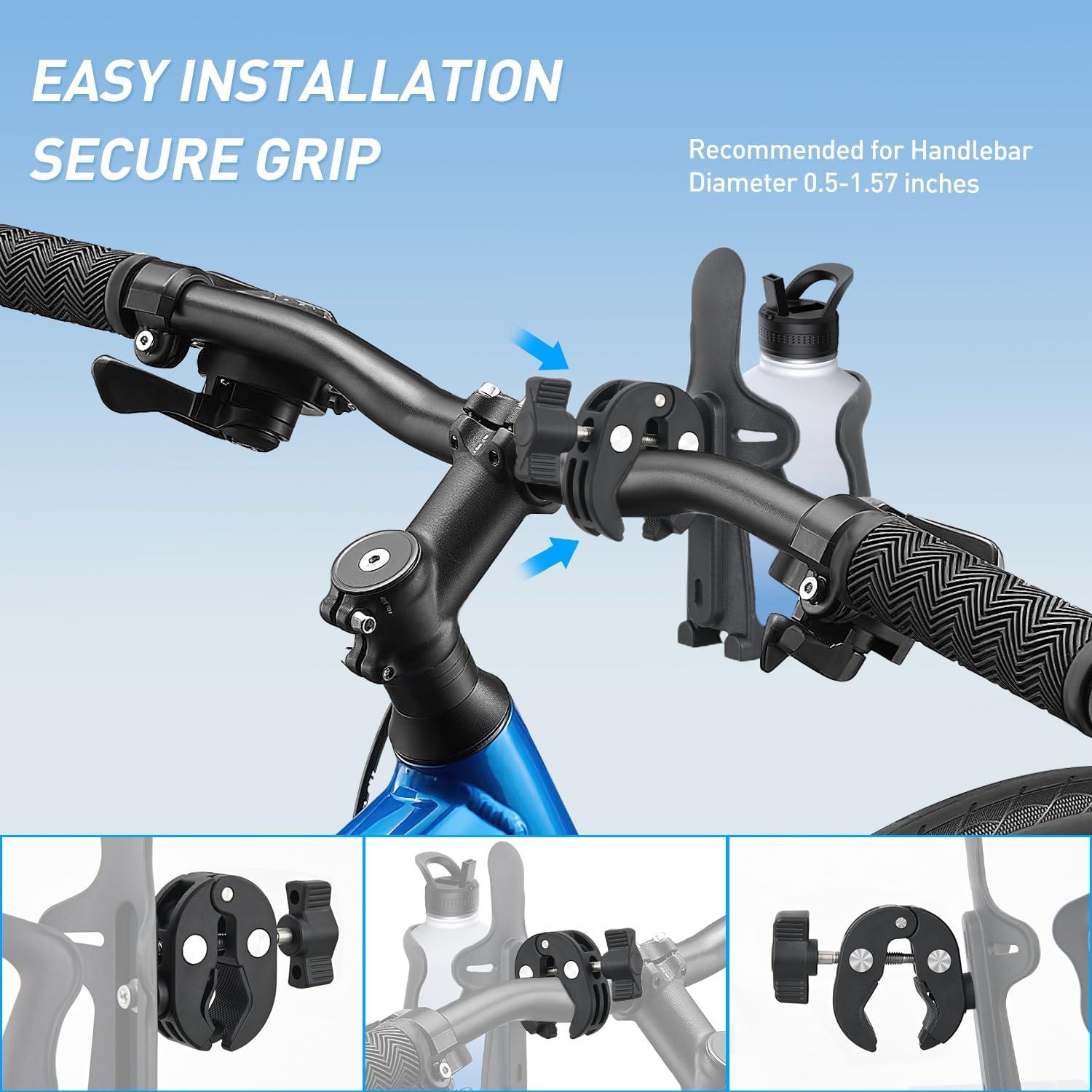 Soporte para Taza Frokom Ajustable 4.95-7.49 cm para Bicicleta