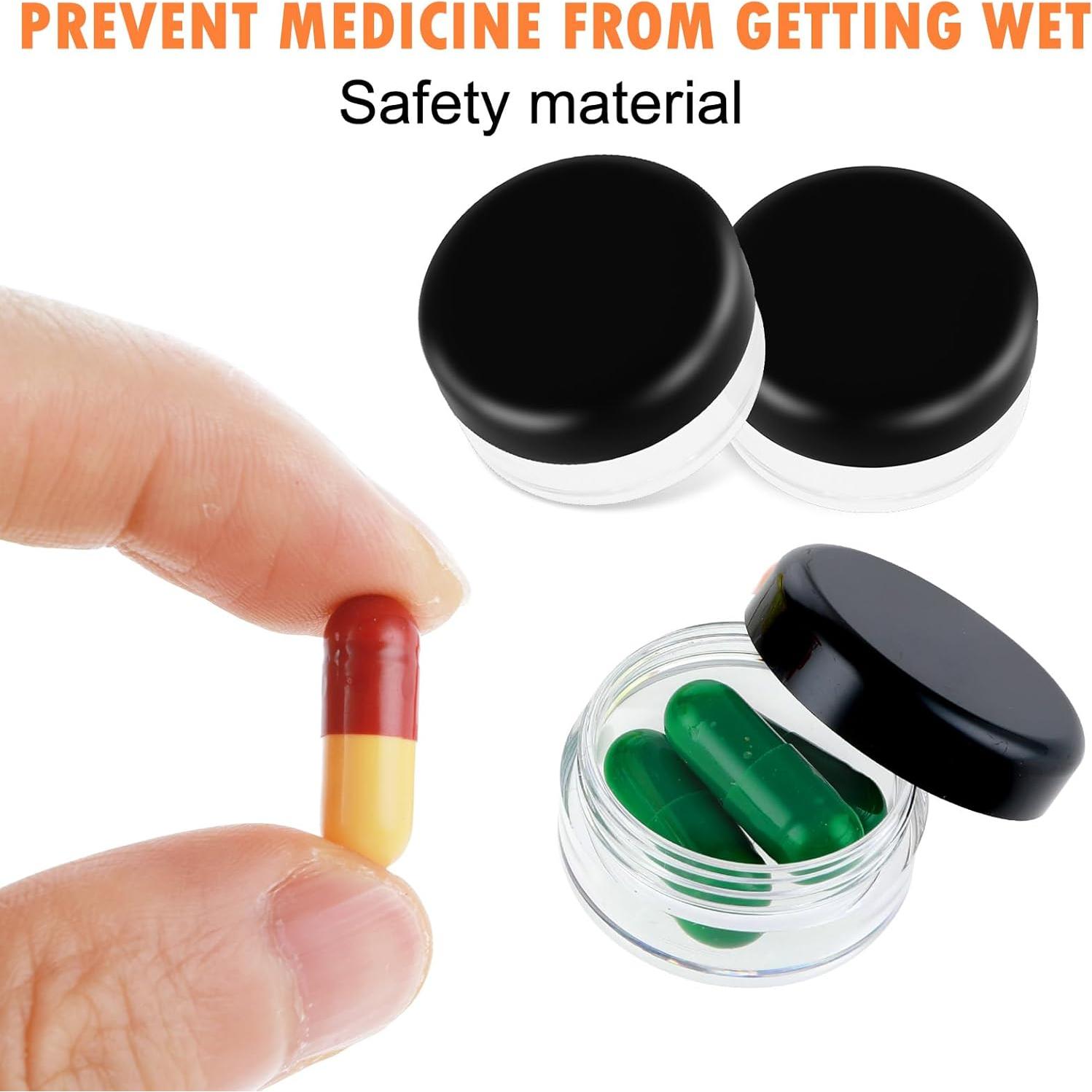 Caja Organizadora de Pastillas Dimeho 6 Pcs Portátil 3x1.5 cm