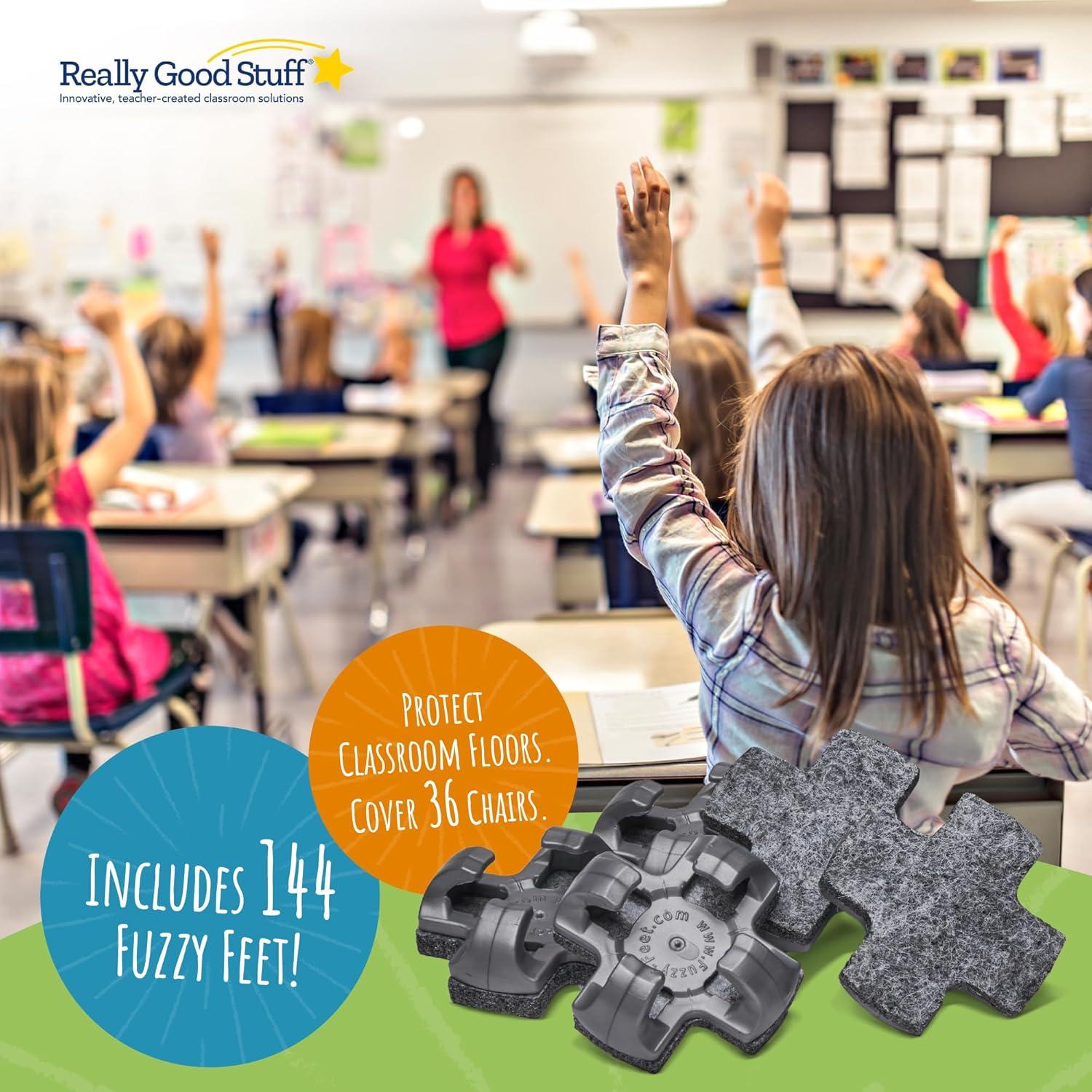 Deslizadores de Sillas Pies Peludos Realmente Buen Material 144 pcs