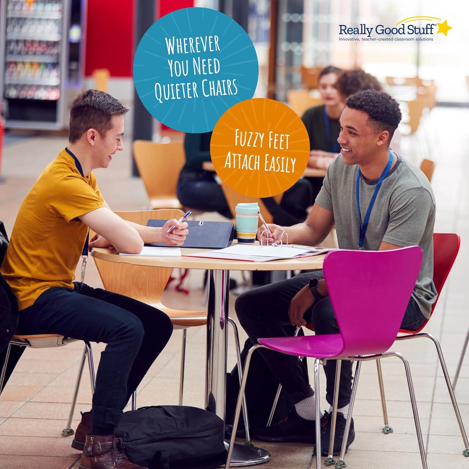 Deslizadores de Sillas Pies Peludos Realmente Buen Material 144 pcs