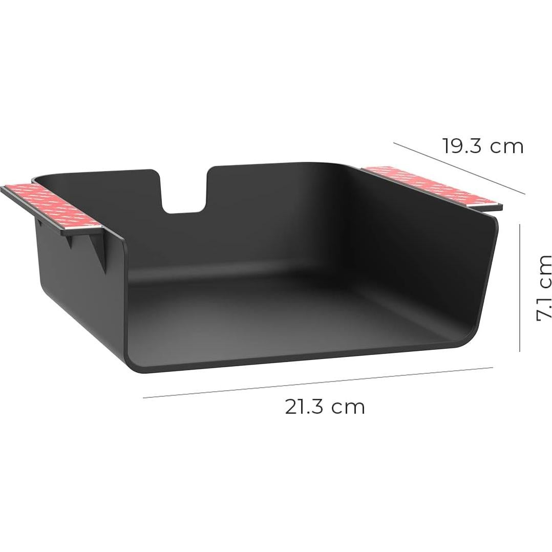 Estante de Almacenamiento Bajo Escritorio HumanCentric Negro