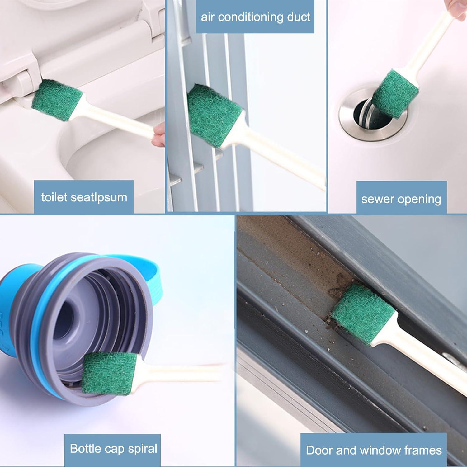 50 Cepillos Desechables de Limpieza de Ranuras Zeckzoin