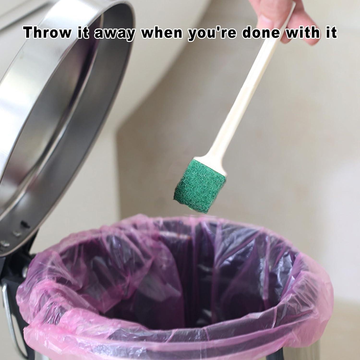 50 Cepillos Desechables de Limpieza de Ranuras Zeckzoin