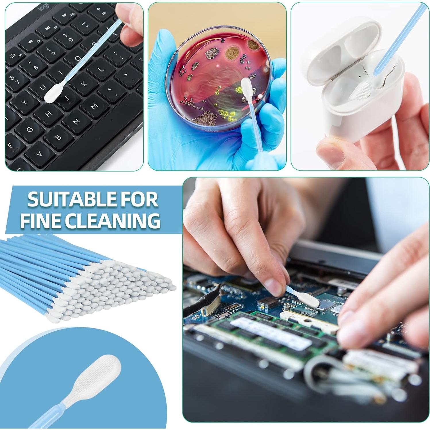 Kit de hisopos de limpieza ZHYIN 150PCS sin pelusa