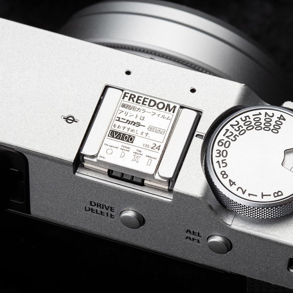 Cubierta de zapata caliente Fuji y Canon - Patrón Amanecer Aluminio