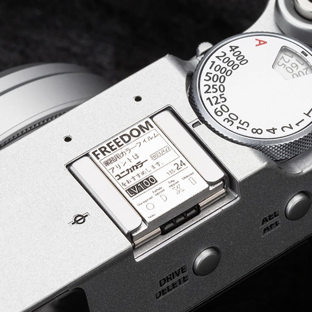 Cubierta de zapata caliente Fuji y Canon - Patrón Amanecer Aluminio