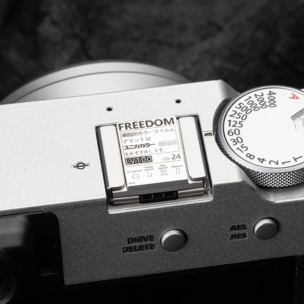 Cubierta de zapata caliente Fuji y Canon - Patrón Amanecer Aluminio