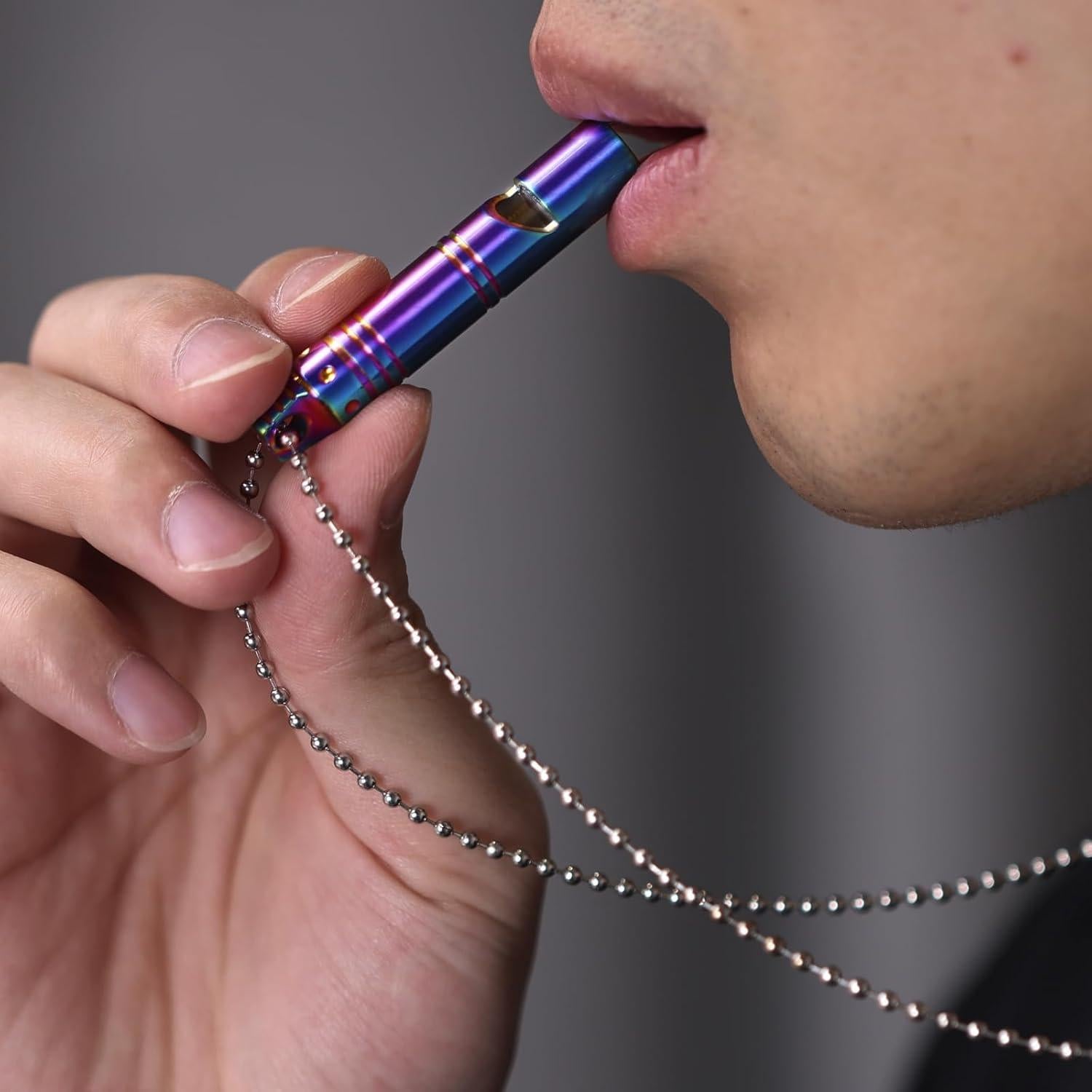 Silbato de Emergencia Autuveen KS001-DC Titanio 120dB