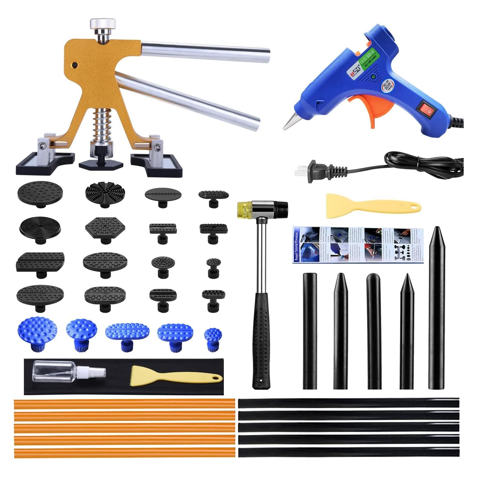 Kit Extractor de Abolladuras GLISTON - Ajustable y Profesional